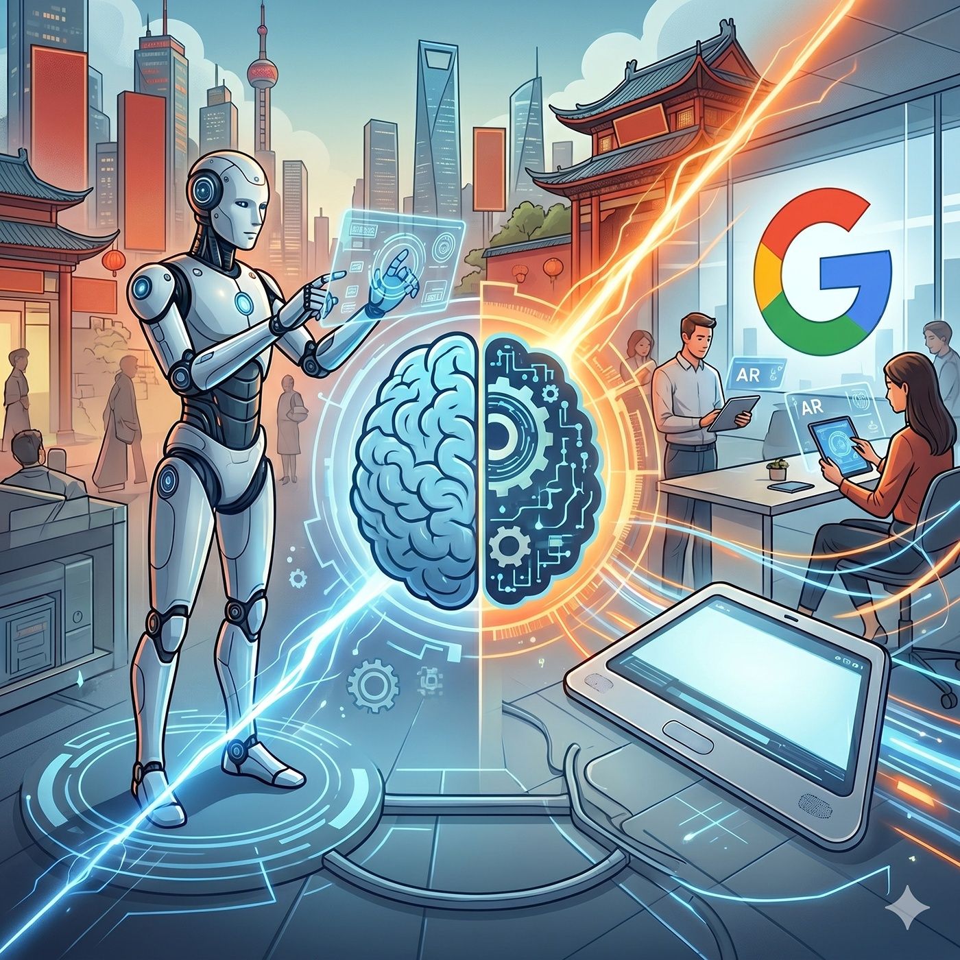 KI verlässt den Bildschirm: China, Robotik und der nächste Google-Tipping-Point episode artwork