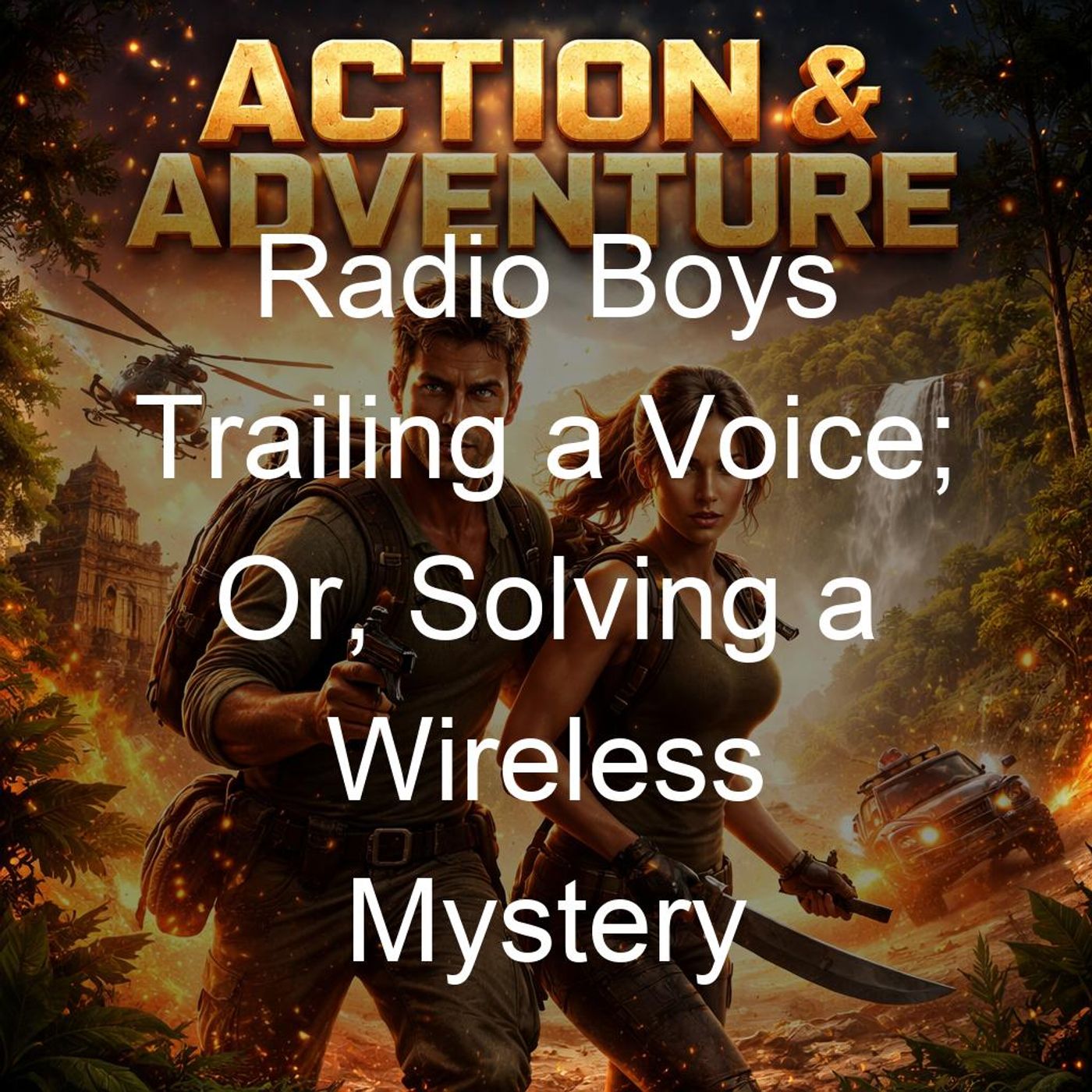 Radio Boys Trailing a Voice; Or, Solving a Wireless Mystery