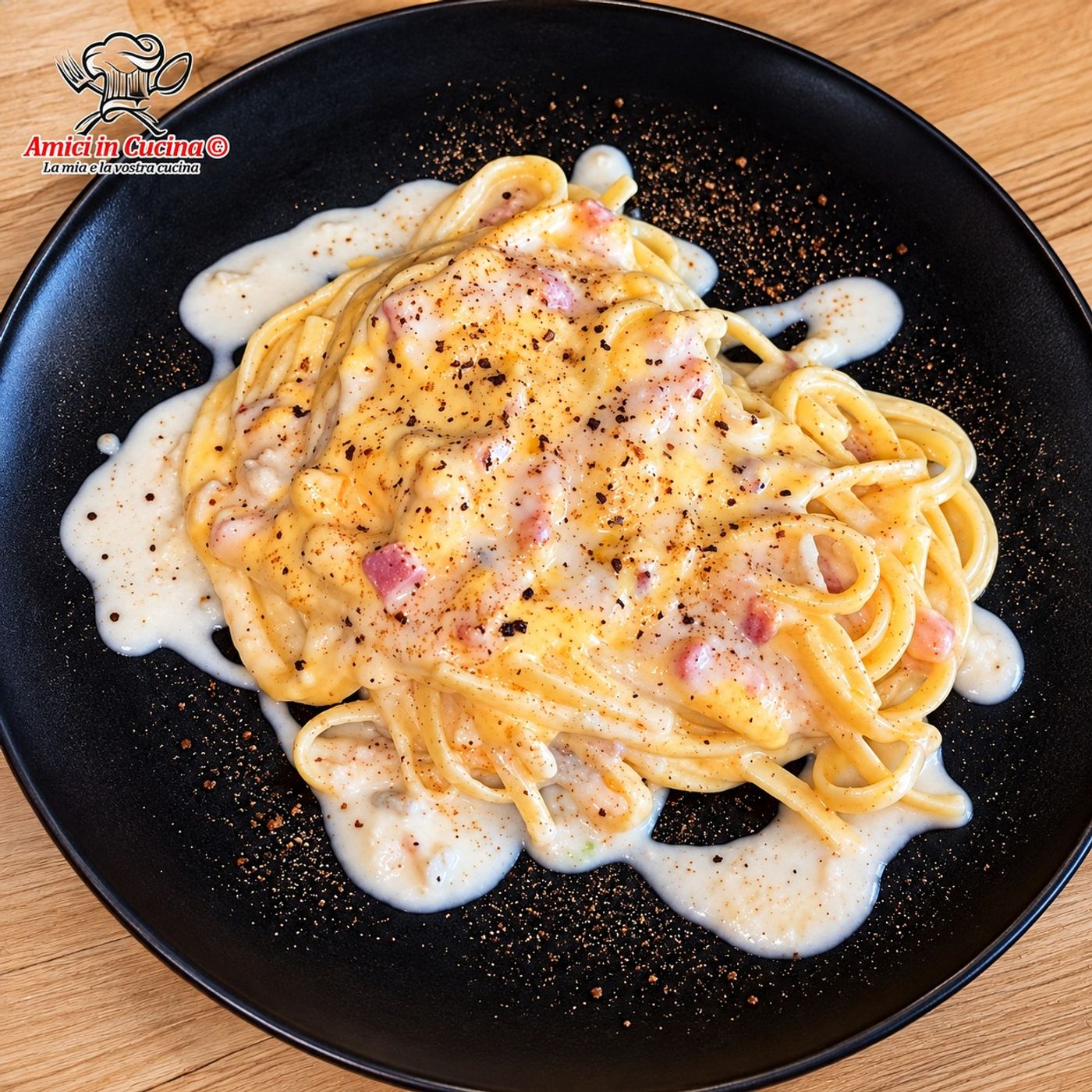 Linguine con zucca, pancetta e gorgonzola: l'autunno in un piatto cremosissimo