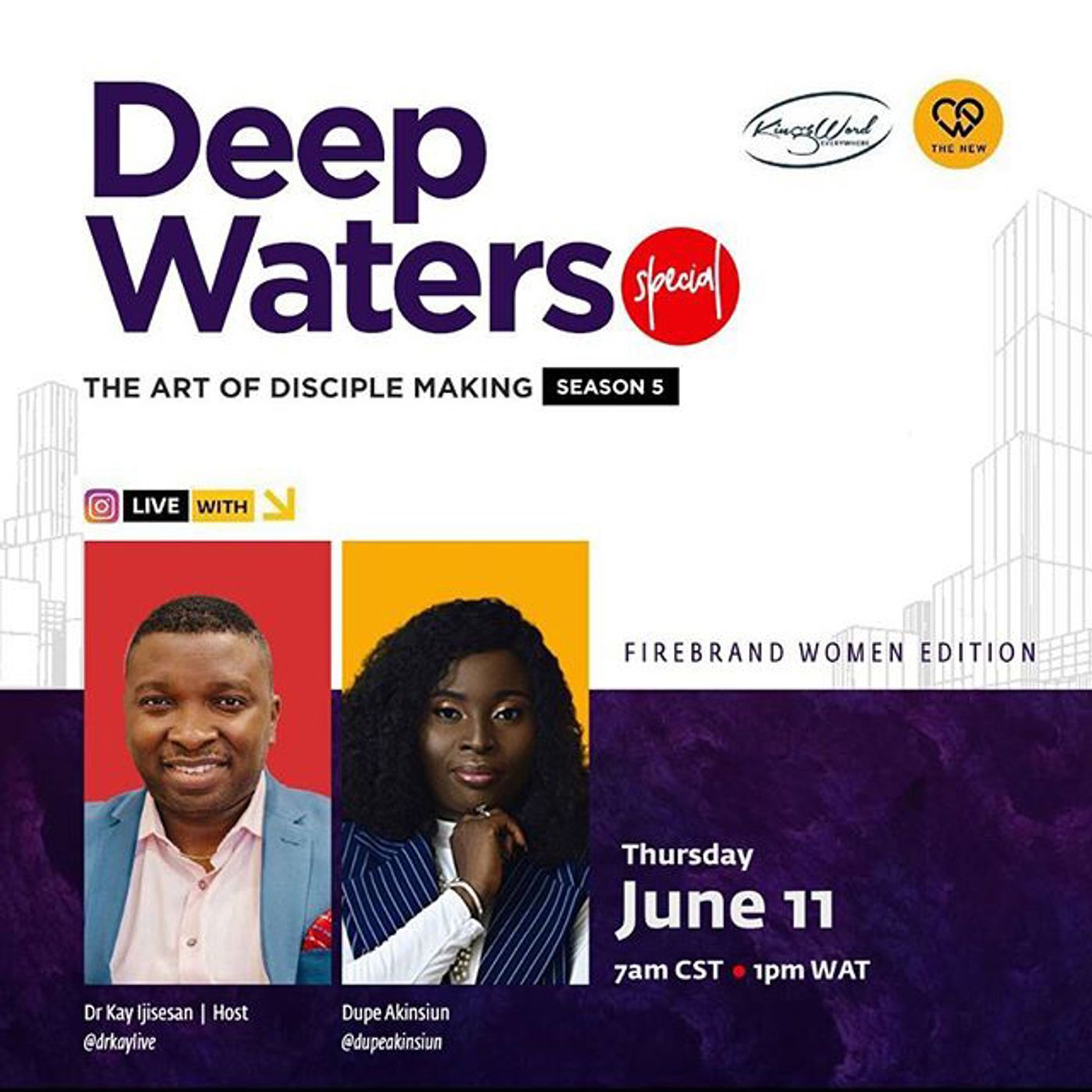 The Art of Disciple Making S5 E4 - Dr Kay Ijisesan with Dupe Akinsiun episode artwork