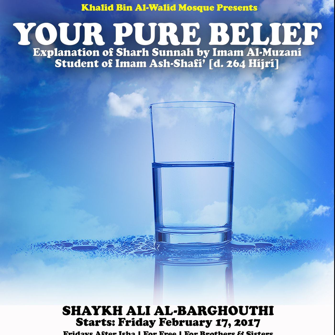 Sharh Assunnah (3): Creation of Adam, Iman, & the Quran episode artwork