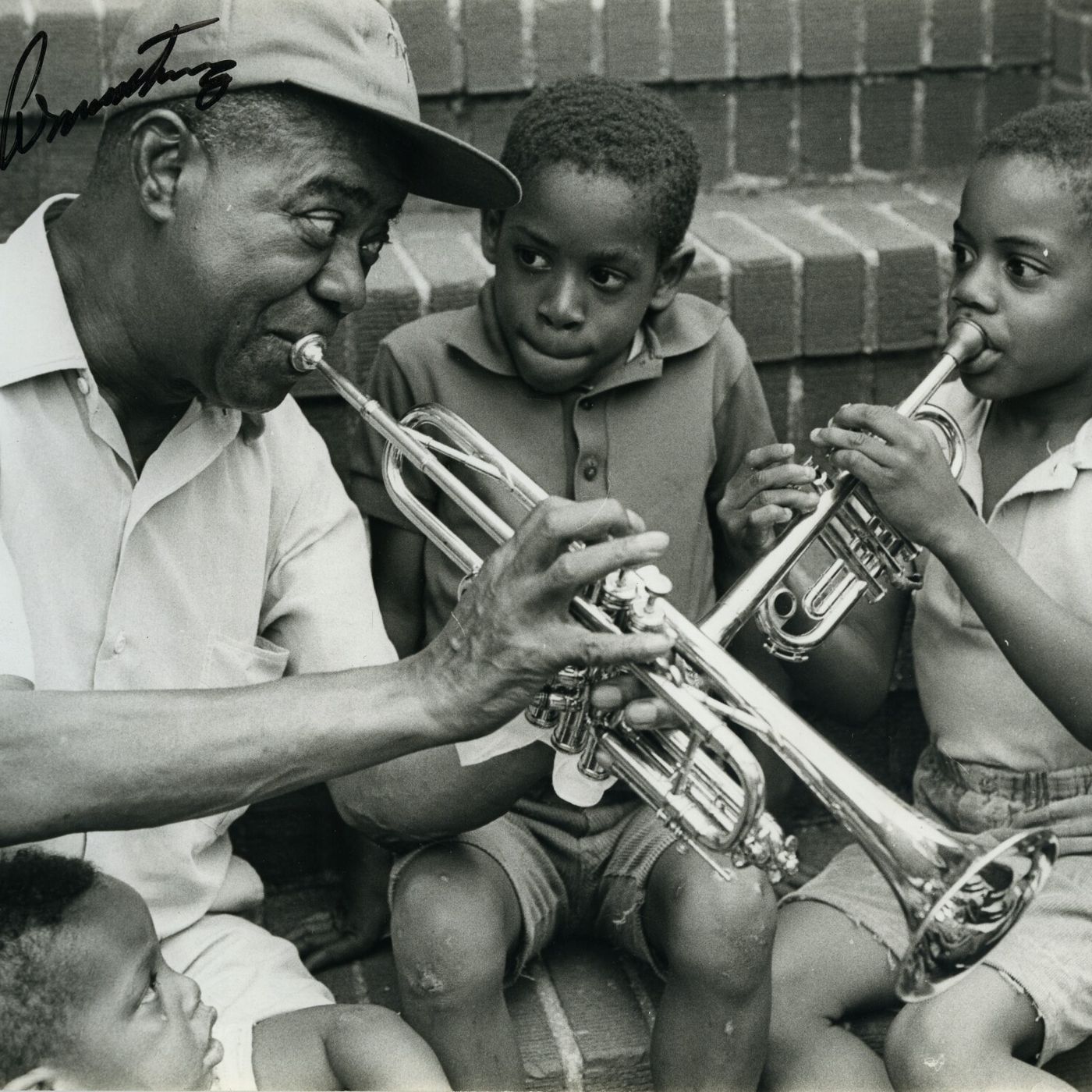 The legacy of Louis and Lucille Armstrong lives on in the "Corona Collection" exhibit episode artwork
