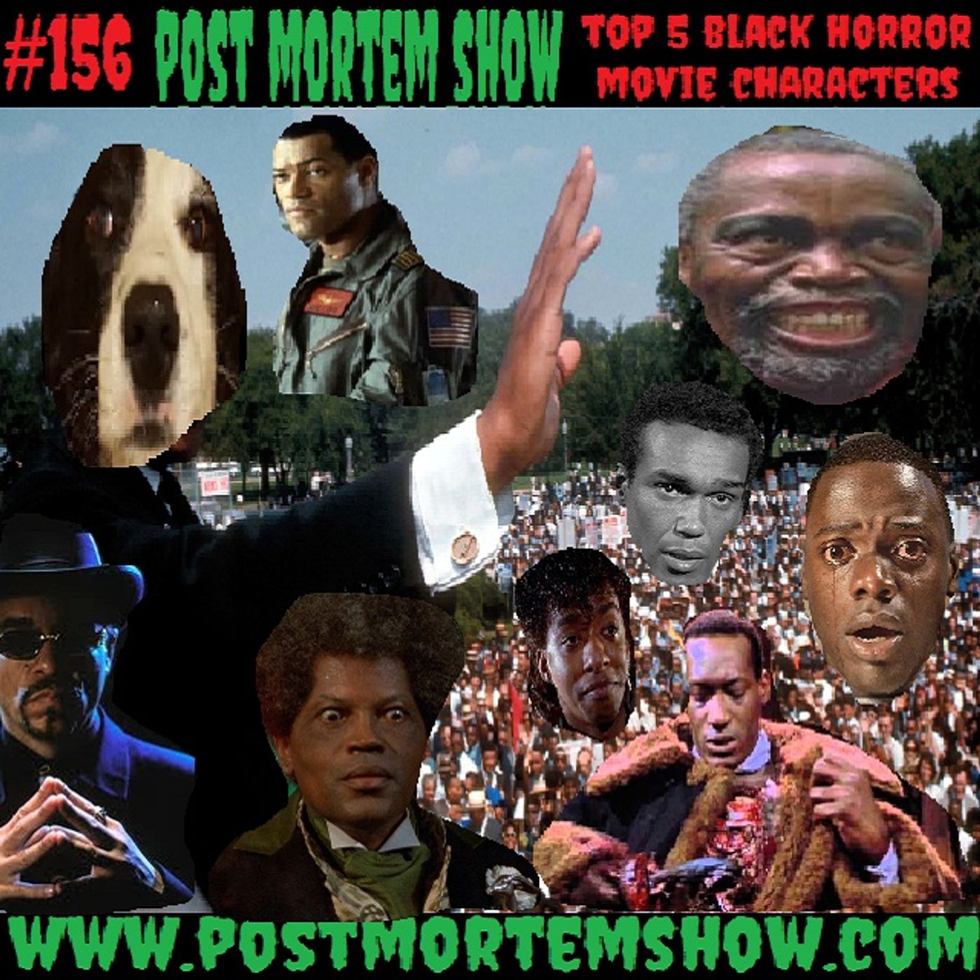e156 - Seaquest R.I.P. (Top 5 Black Horror Movie Characters) episode artwork