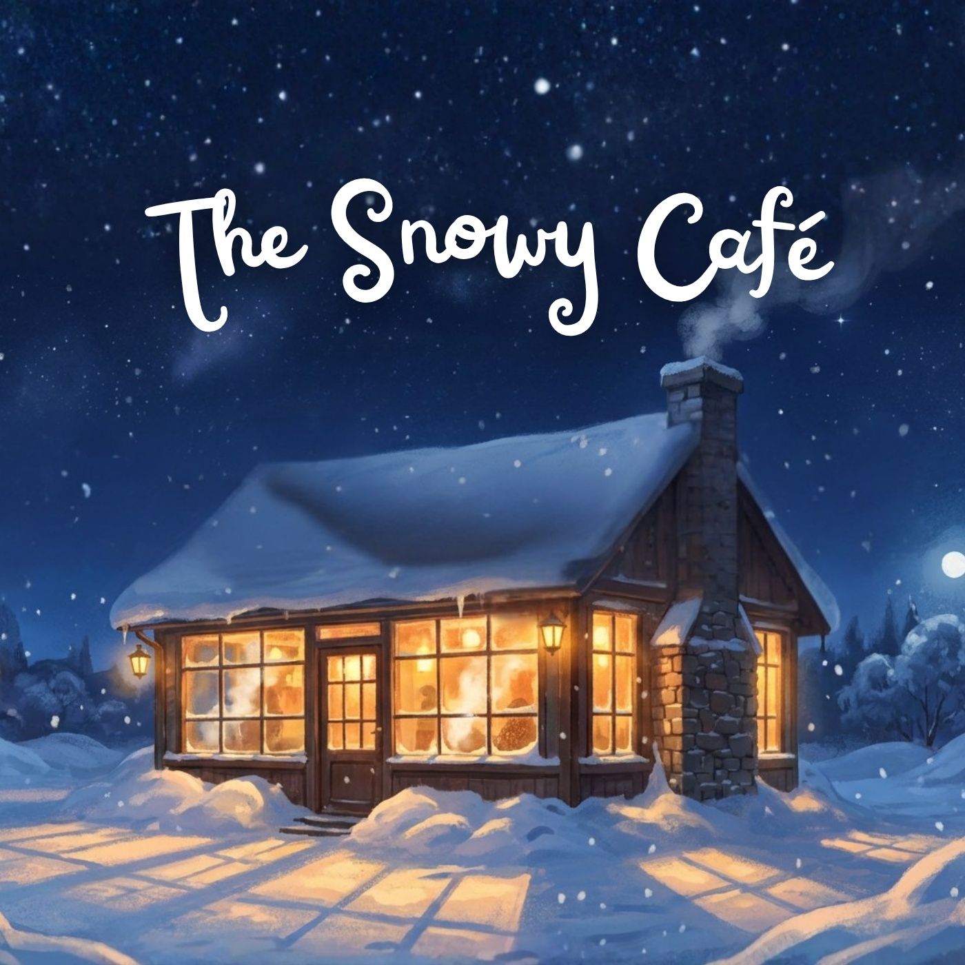 The Snowy Cafe - A Bedtime Story for Grownups