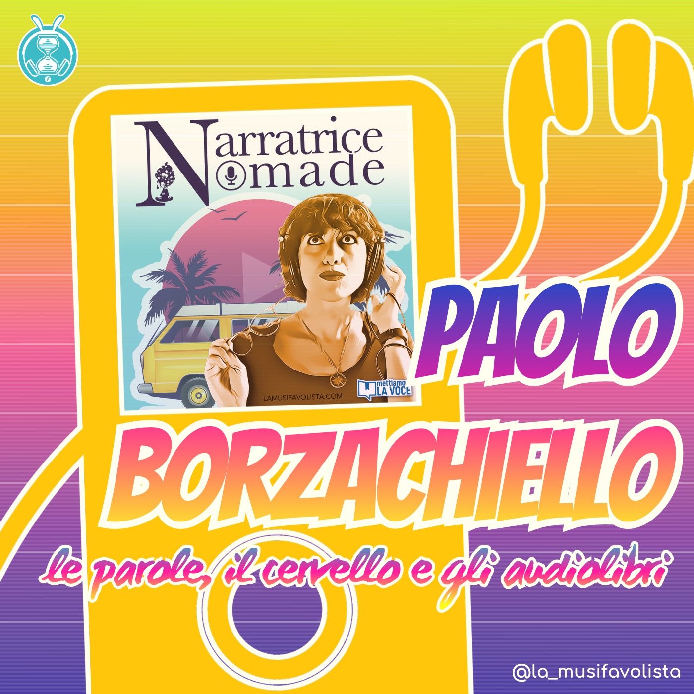 Paolo Borzachiello, le parole, il cervello e gli audiolibri