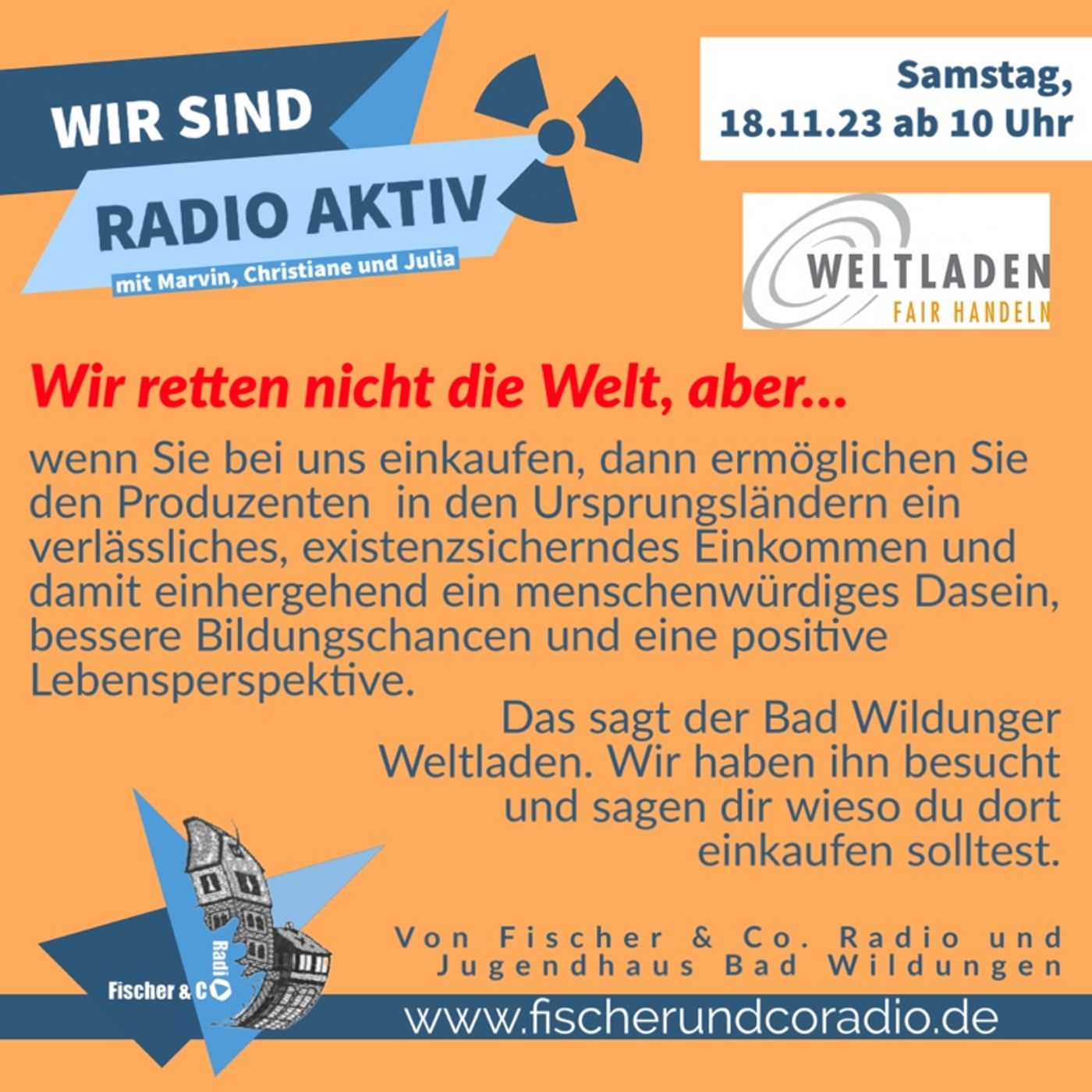 Bad Wildunger Weltladen - WIR SIND RADIO AKTIV