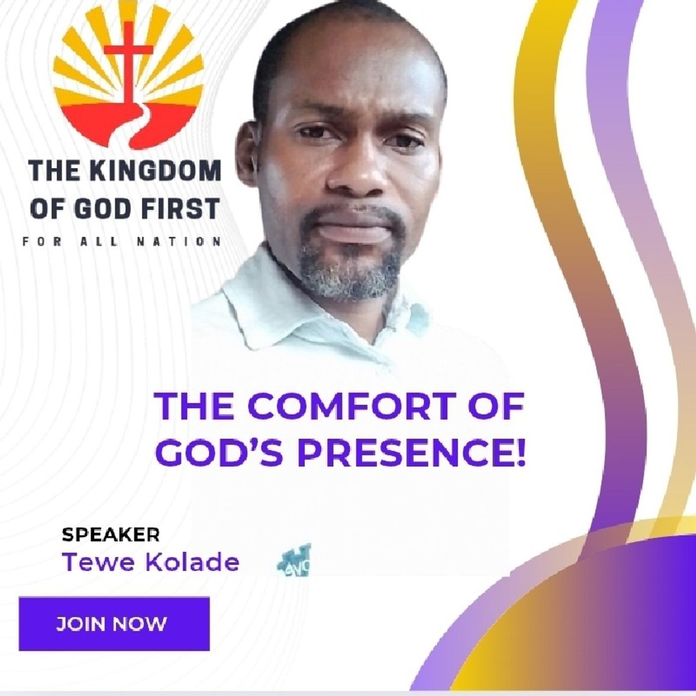 THE COMFORT OF GOD’S PRESENCE!