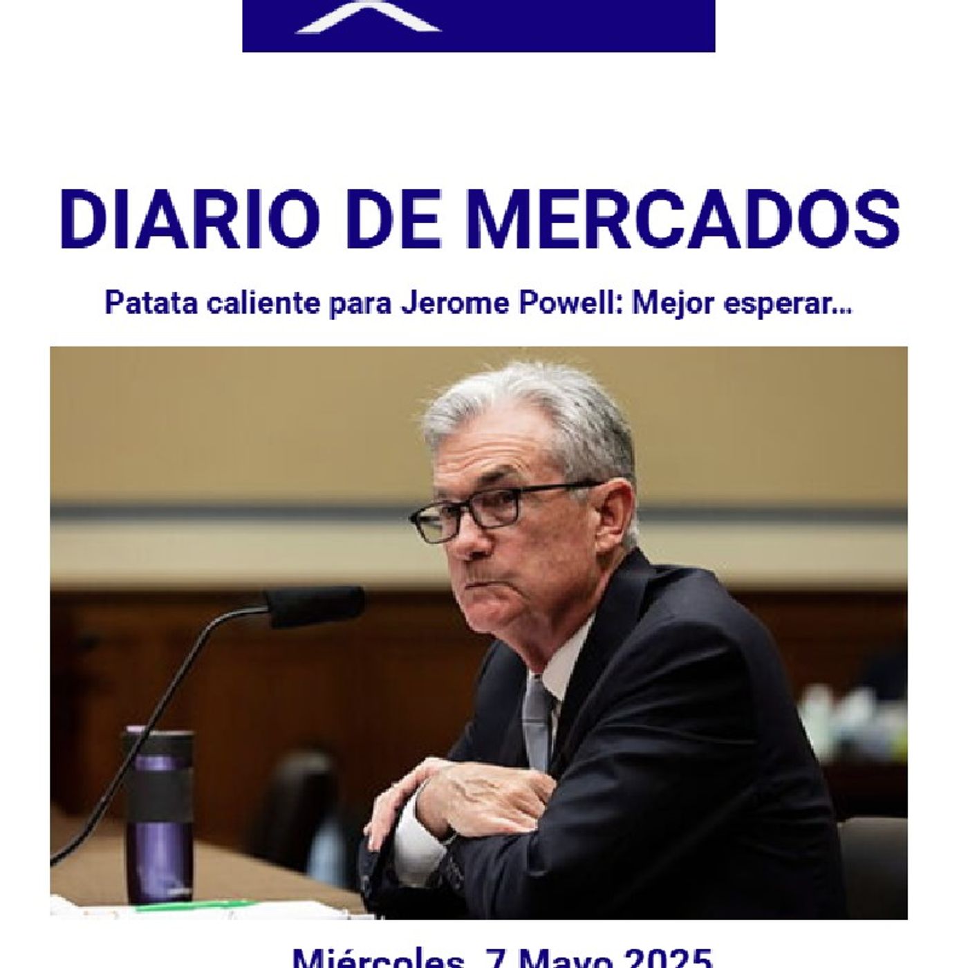 PODCAST en abierto DIARIO DE MERCADOS Miércoles 7 Mayo 2025 episode artwork