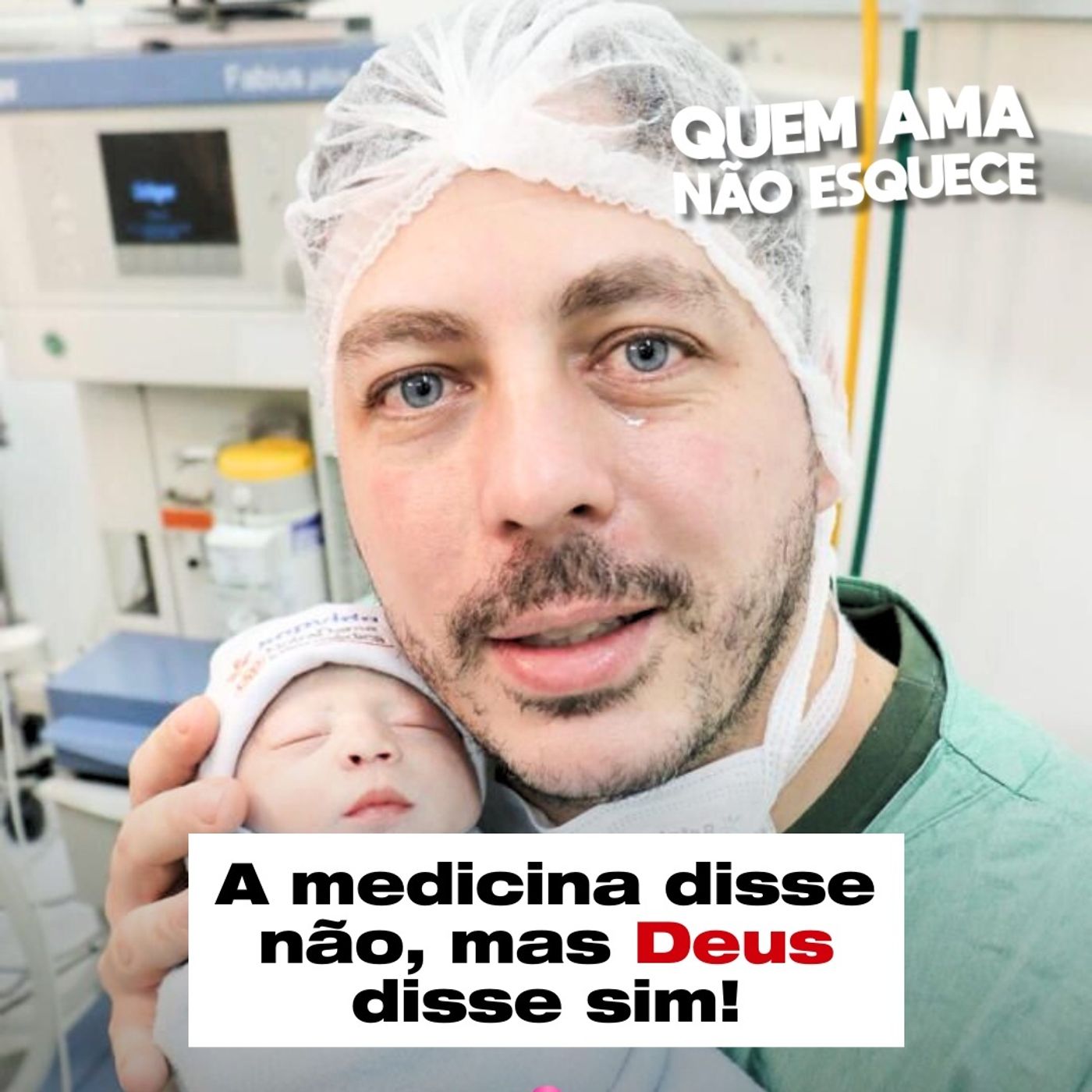 A MEDICINA DISSE NÃO, DEUS DISSE SIM! 🙏 HISTÓRIA DO BRUNO | QUEM AMA NÃO ESQUECE 22/10/25