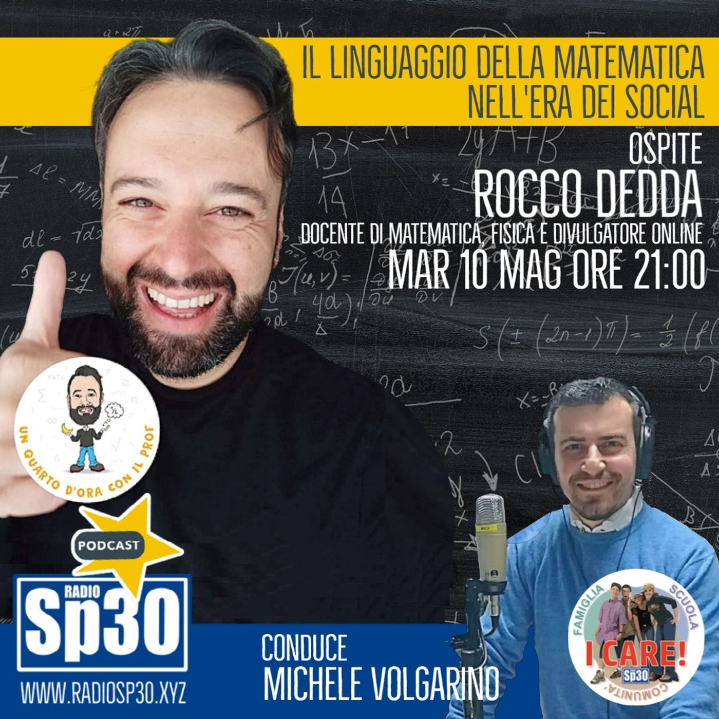 #ICARE - Il linguaggio della matematica nell'era dei social - Ospite Rocco Dedda episode artwork