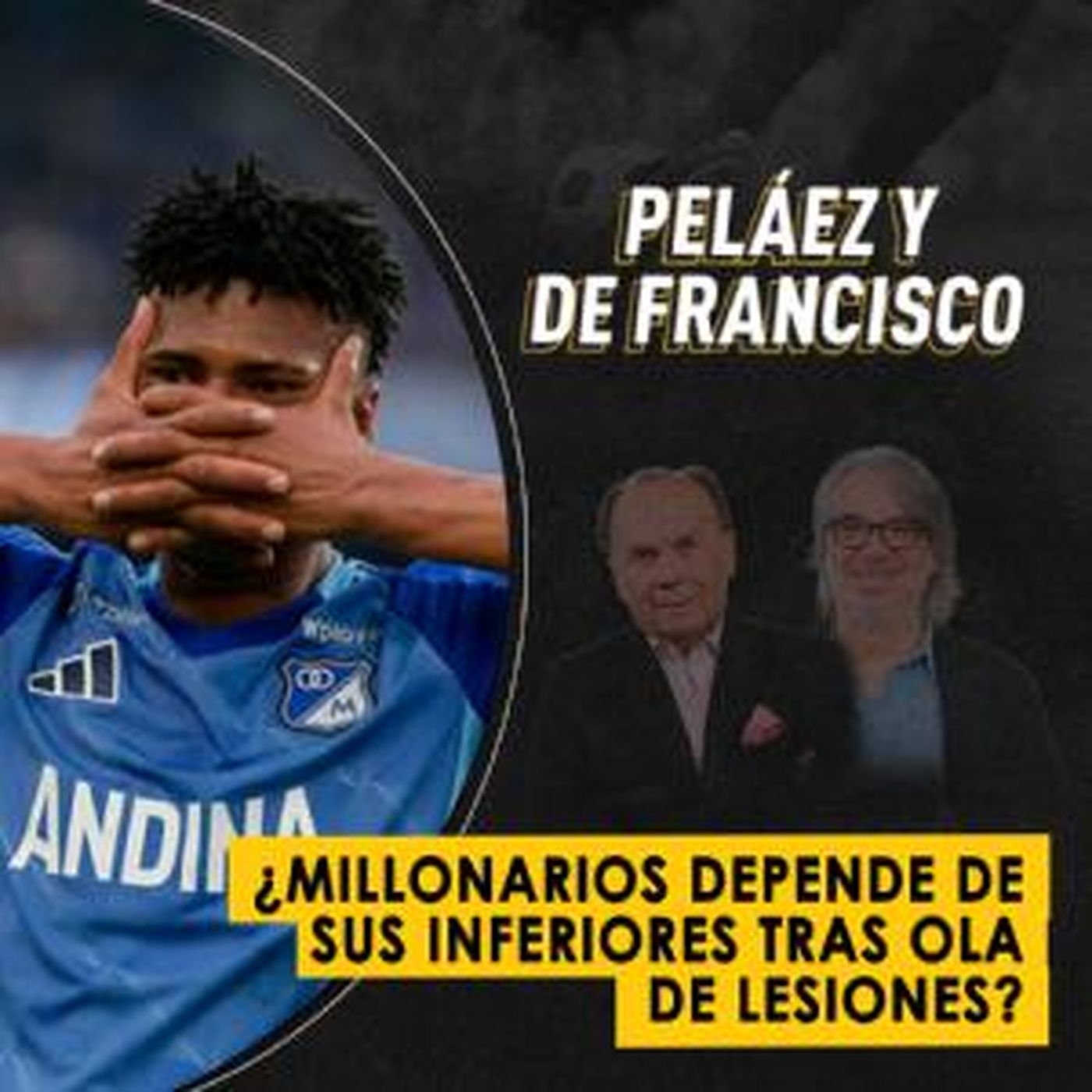 ¿Millonarios depende de sus inferiores tras ola de lesiones?
