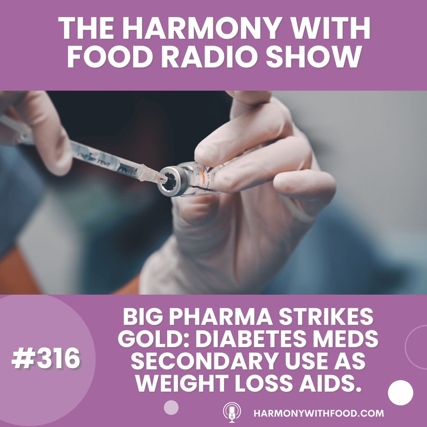 Big Pharma Strikes Gold: Diabetes Meds Secondary Use As Weight Loss Aids. episode artwork