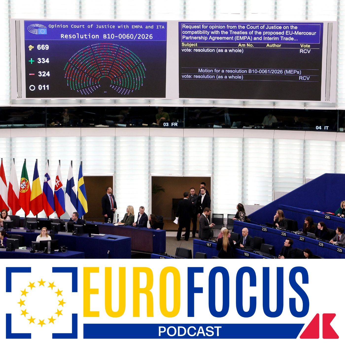 Mercosur e Groenlandia, plenaria rovente al Parlamento europeo episode artwork