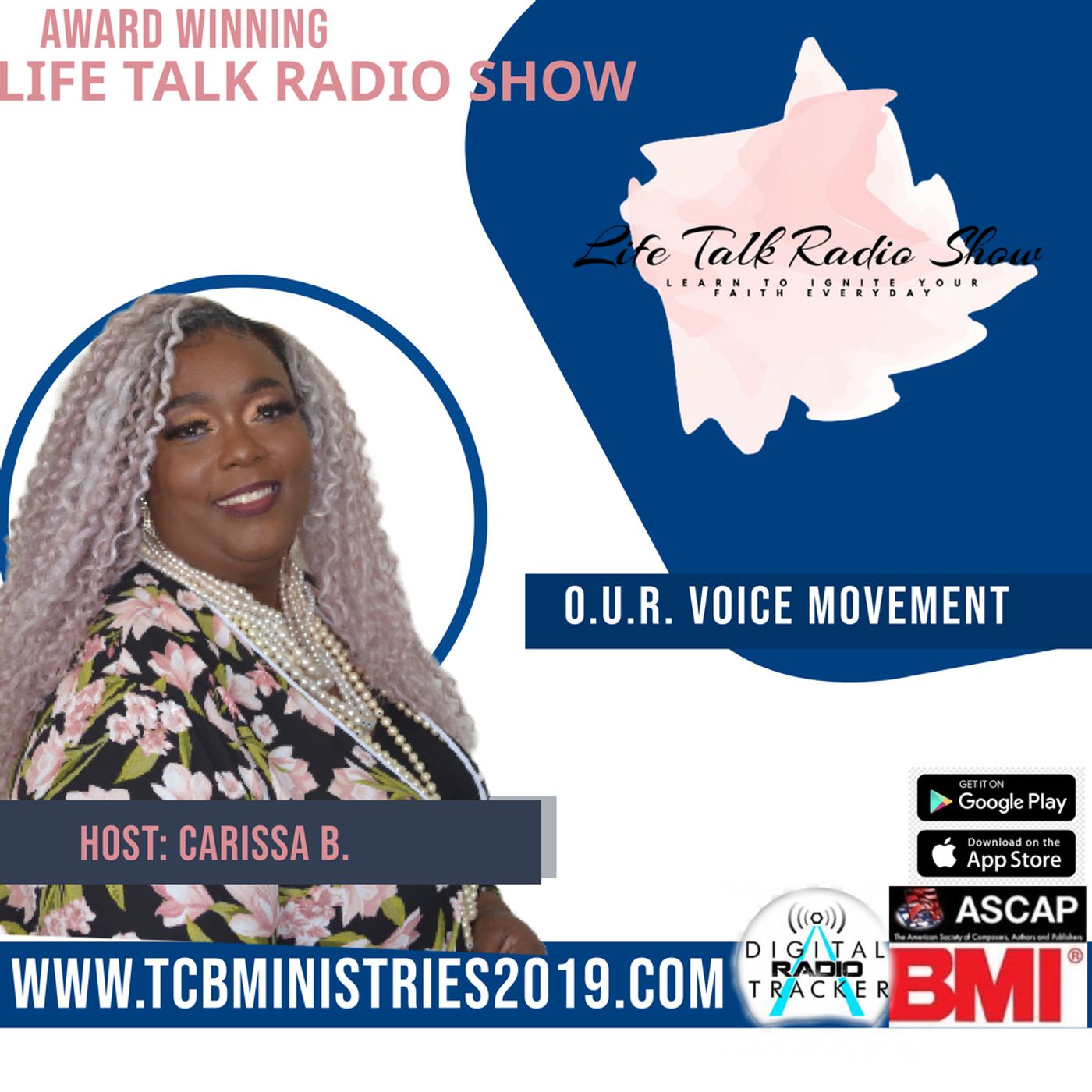 LIfe Talk Podcast/ Radio Show- Host Carissa B.
