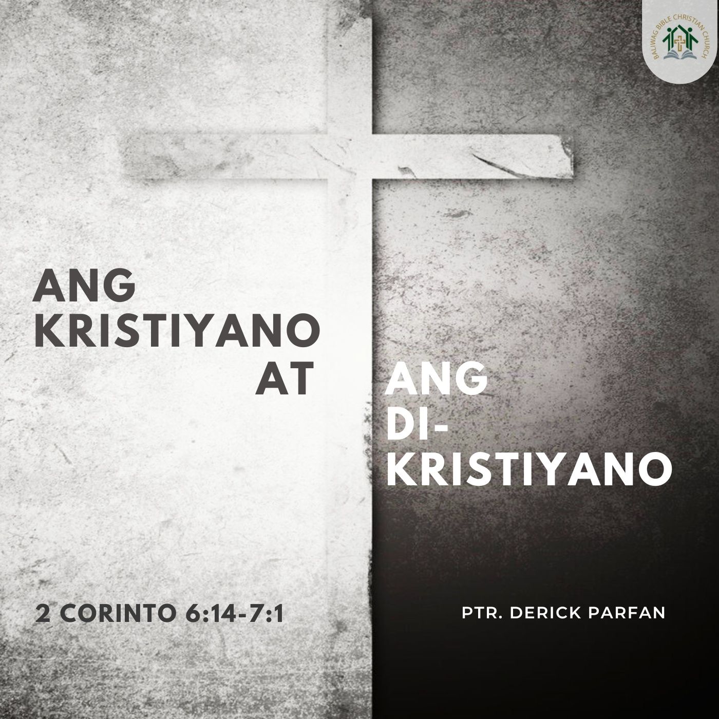 2 Corinto 6:14-7:1 • Ang Kristiyano at ang Di-Kristiyano episode artwork