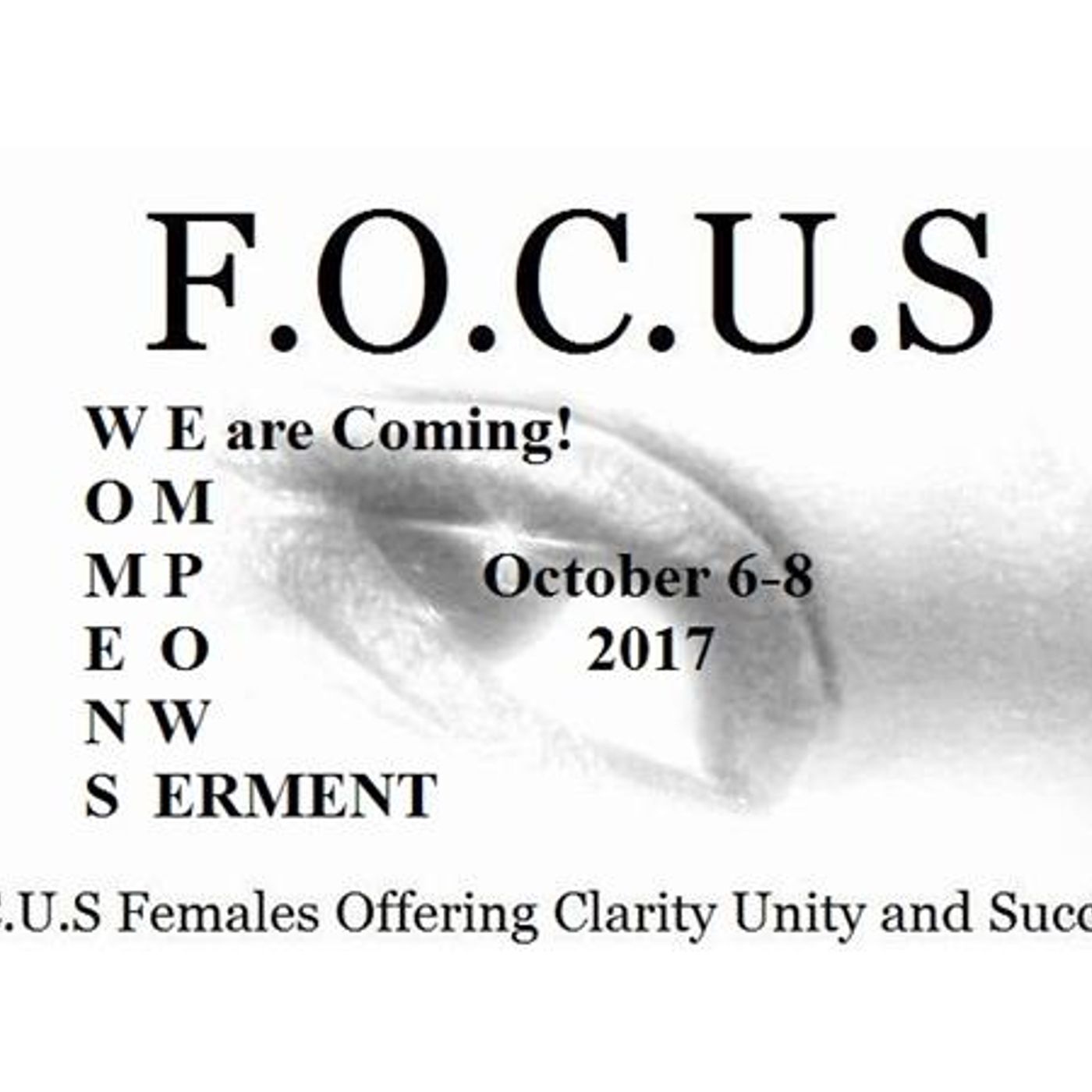 FOCUS Females Global Chat Cafe with C. Maria (Where are you going?)