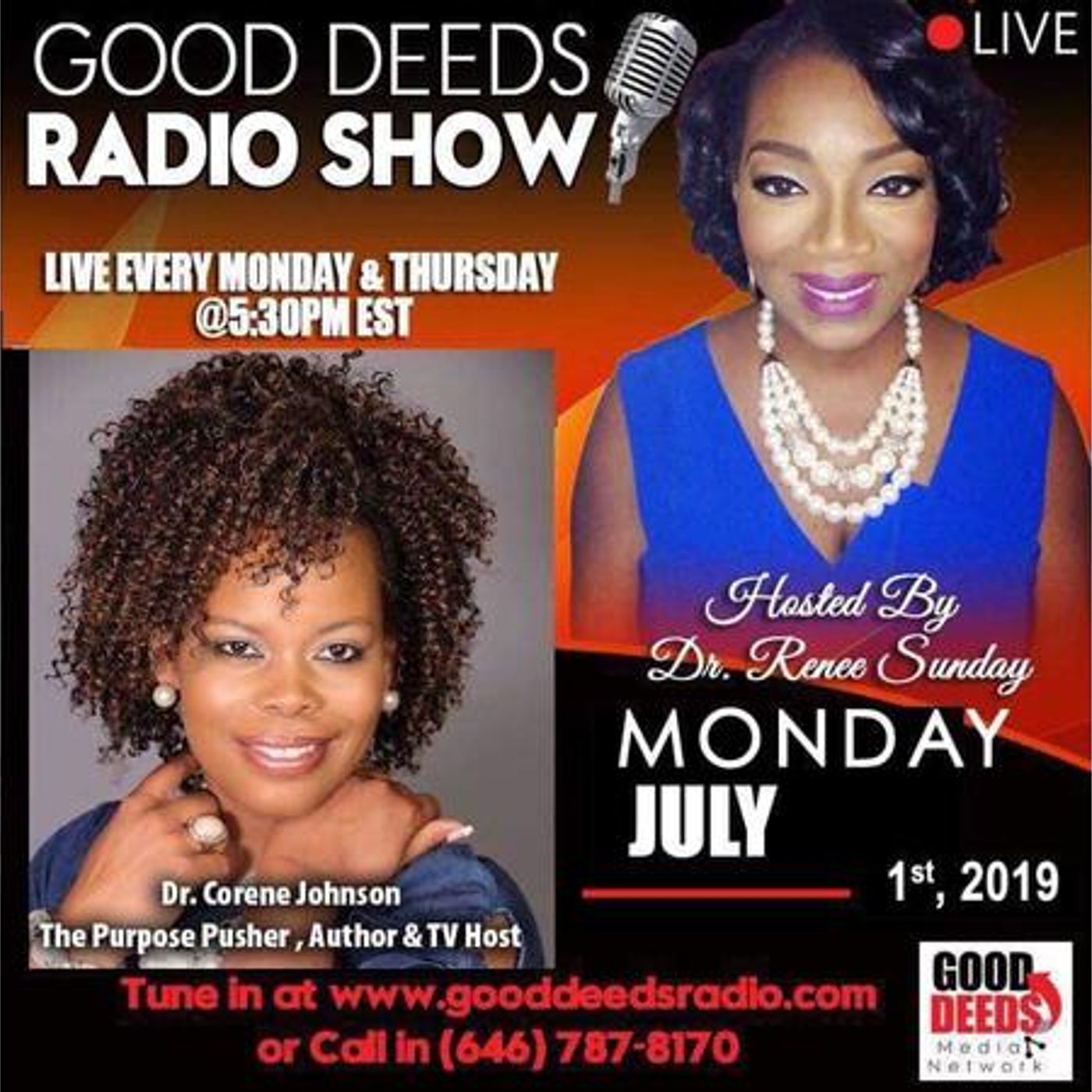 Tips and Strategies to Obtain Your Purpose Now Dr. Corene Johnson episode artwork