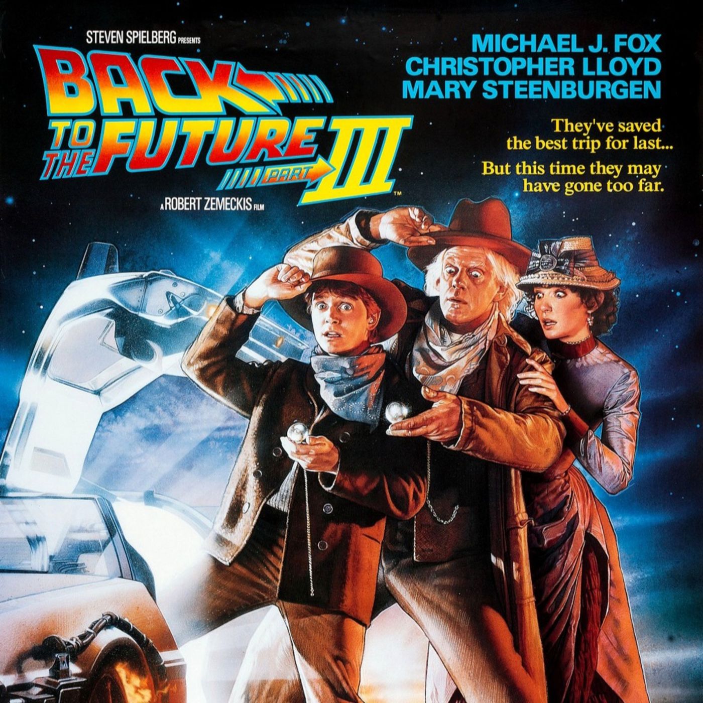 Back to the Future Part III 1990 episode artwork