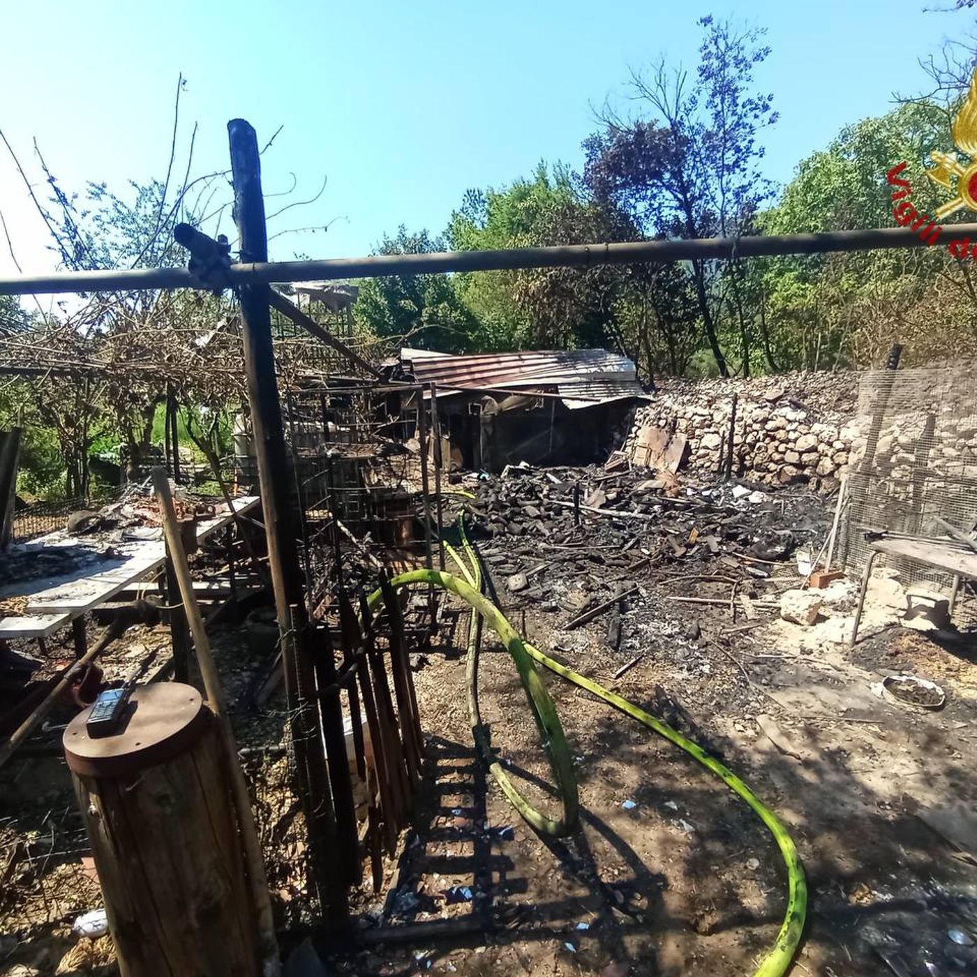 Incendio nell’orto. 79enne si ustiona per spegnere le fiamme episode artwork