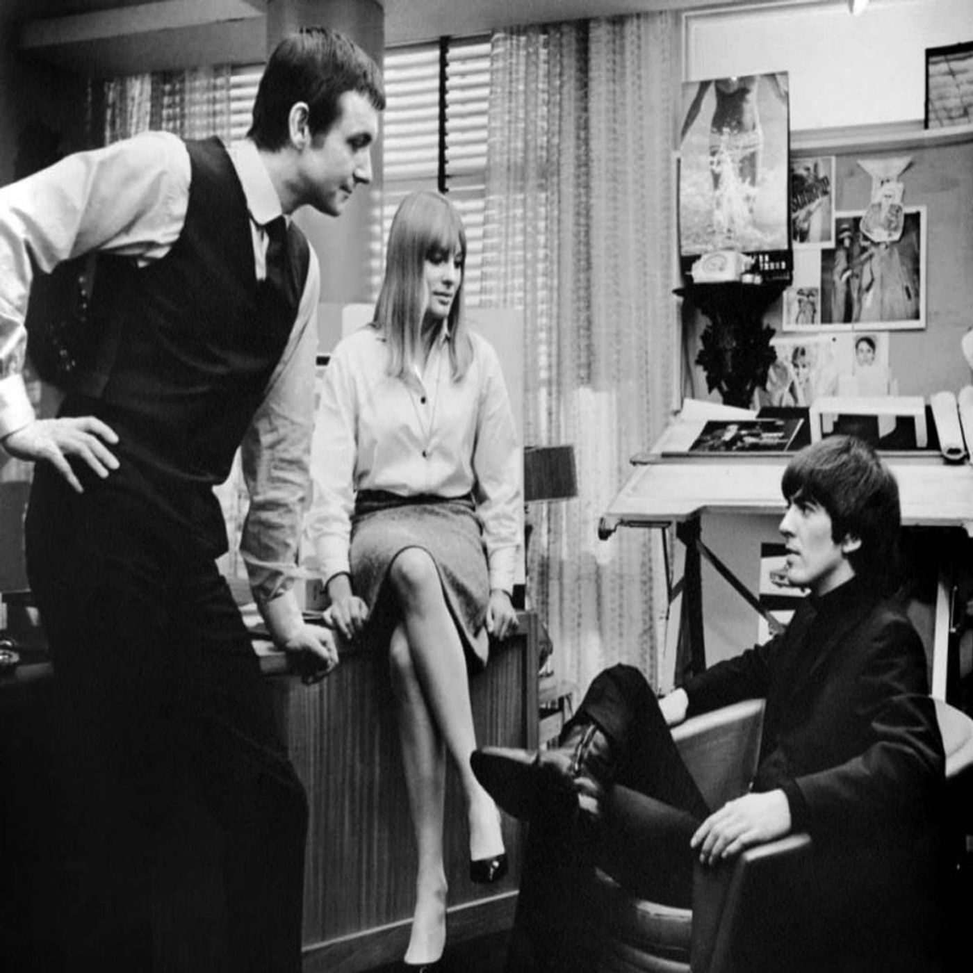 El Club de los Beatles: Se filman las escenas de George Harrison en "A Hard Day's Night" episode artwork