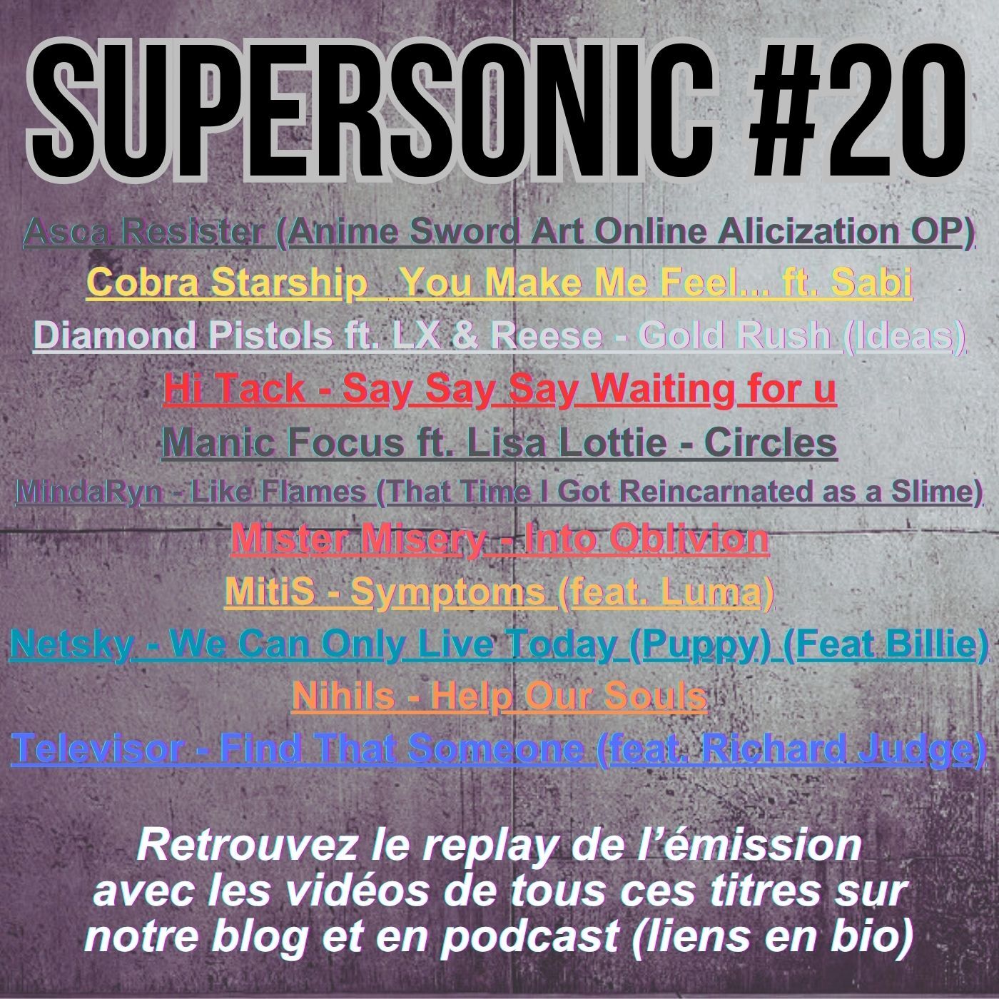 SUPERSONIC %2320 (20 juin 2025)