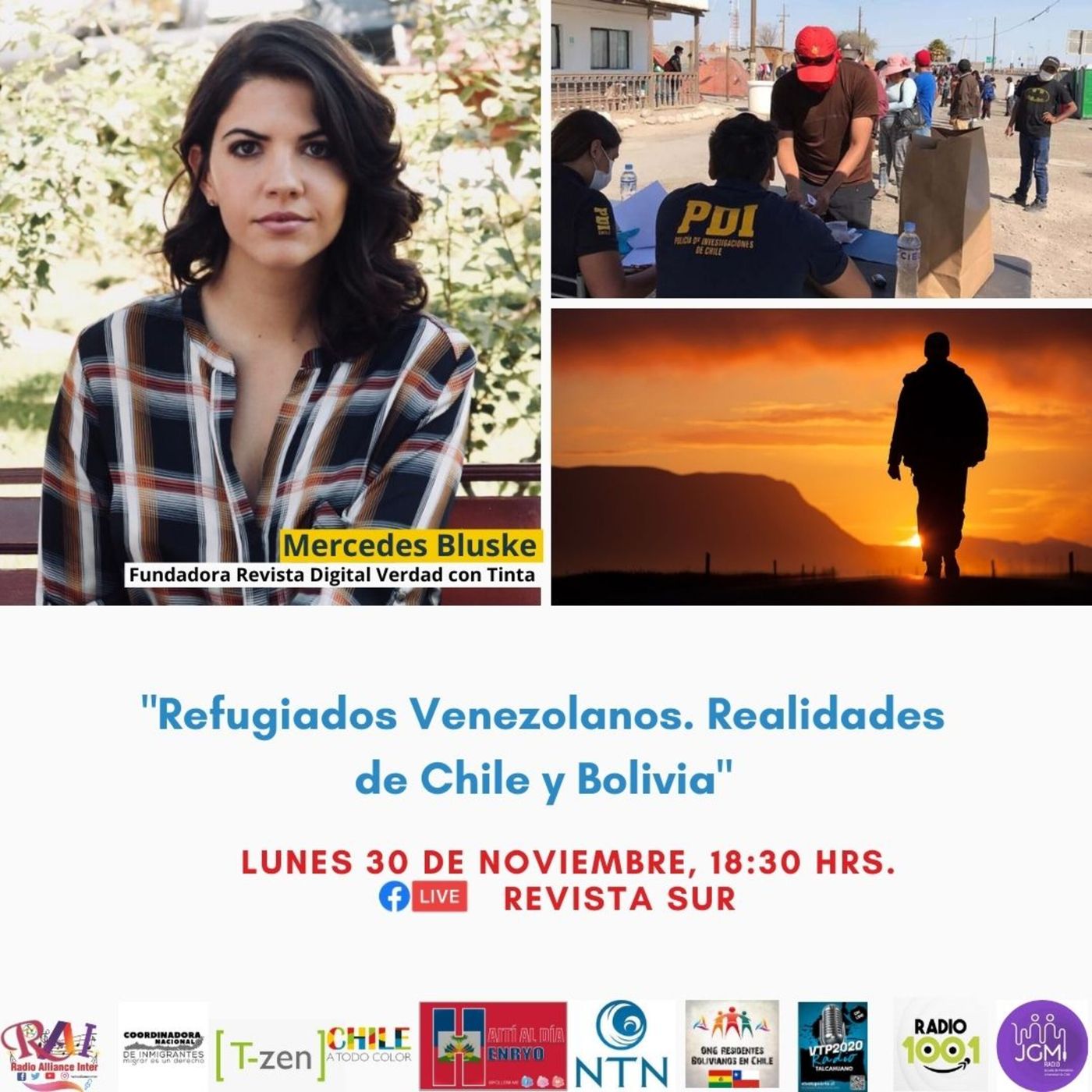 Chile a Todo Color "Refugiados Venezolanos. Realidades de Chile y Bolivia". episode artwork