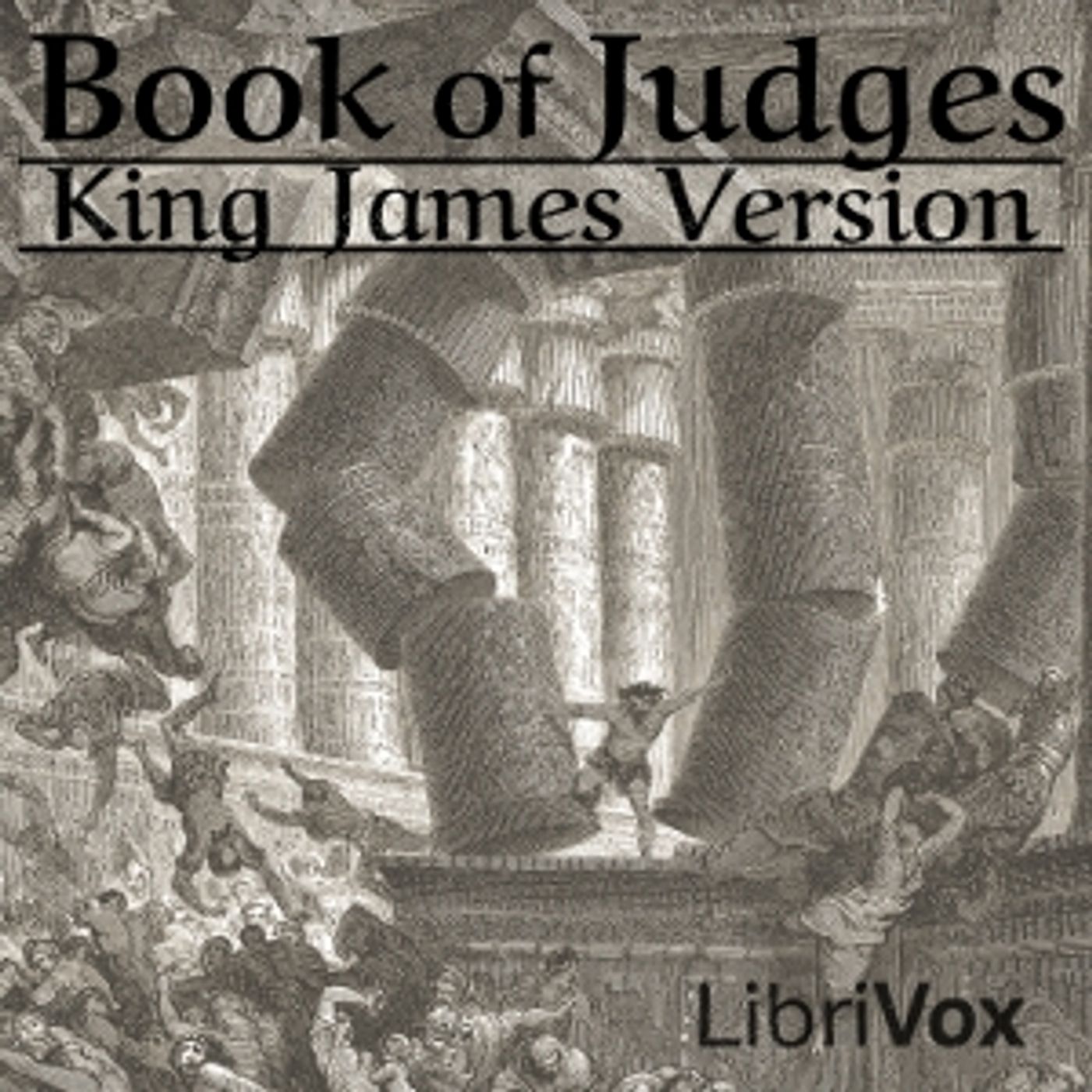 King James Bible - Judges cover art