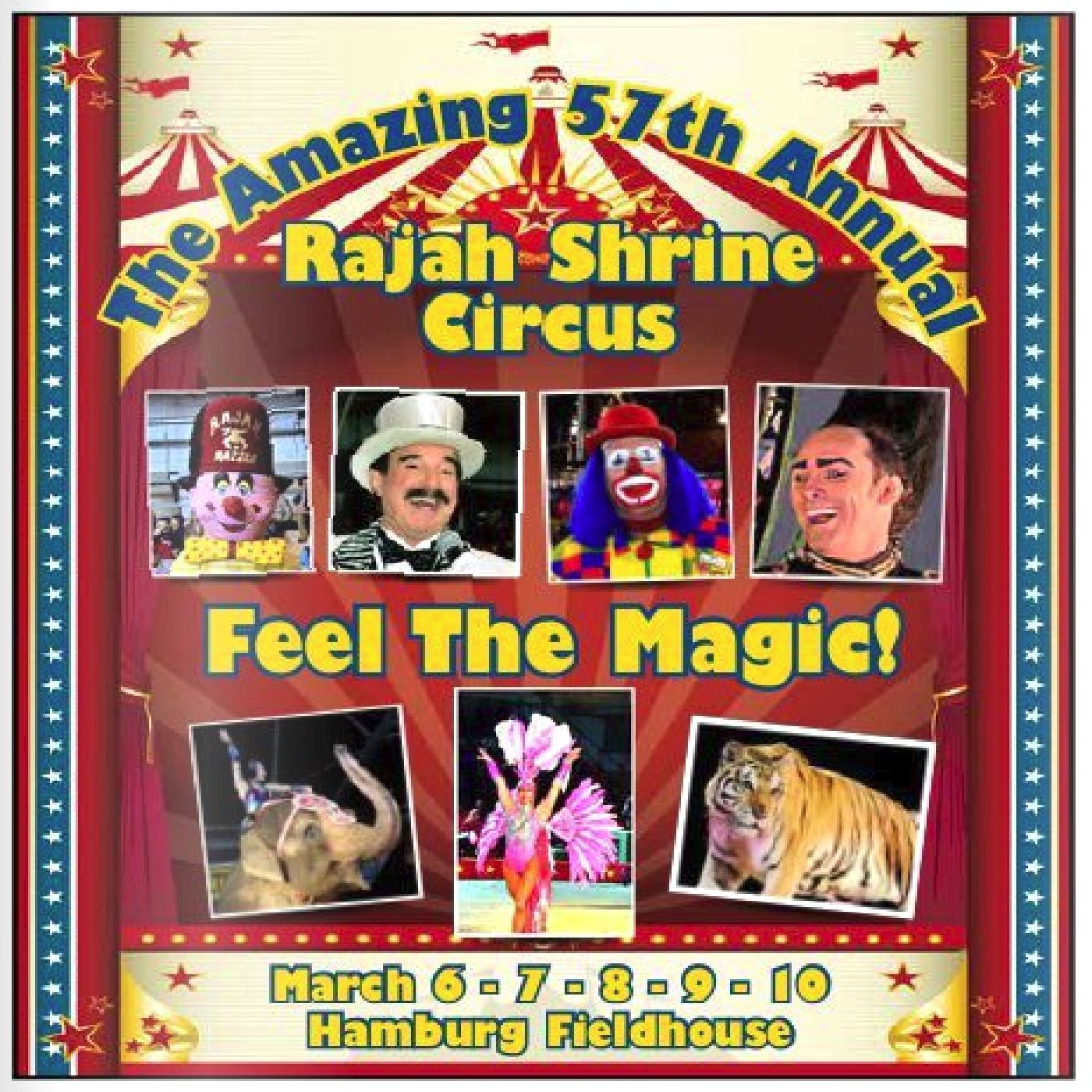 Roundtable - RAJAH SHRINERS CIRCUS CELEBRATING 75 YEARS
