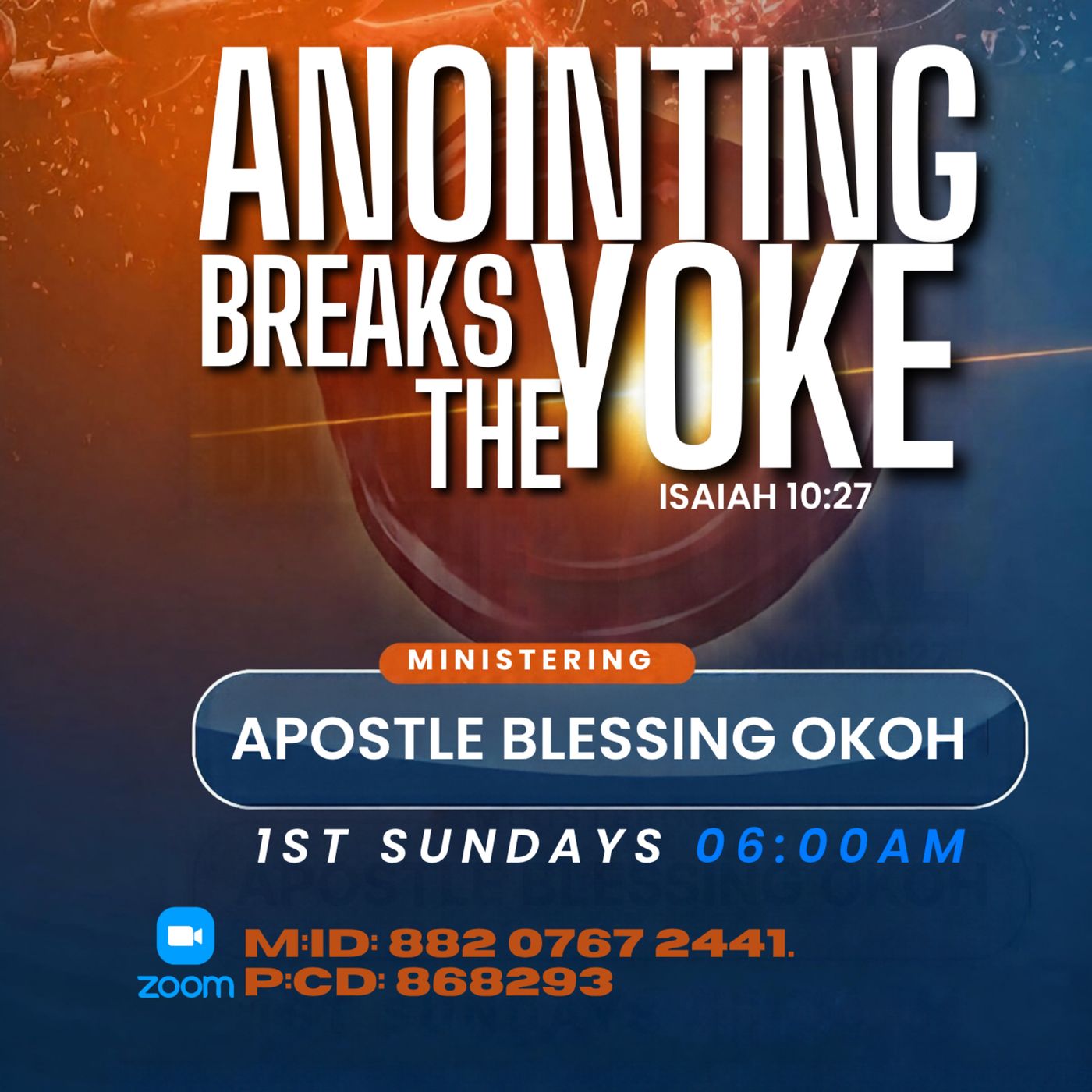 THE ANOINTING BREAKS THE YOKE OF FAMILIAR SPIRIT (OCTOBER) episode artwork