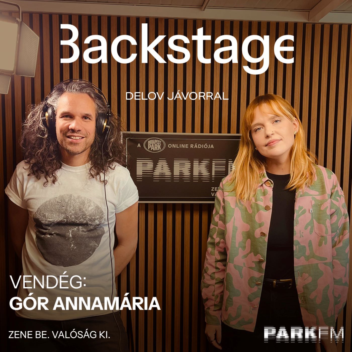 Backstage / Delov Jávor, vendég: Gór Annamária a Park FM-en! 2025 episode artwork