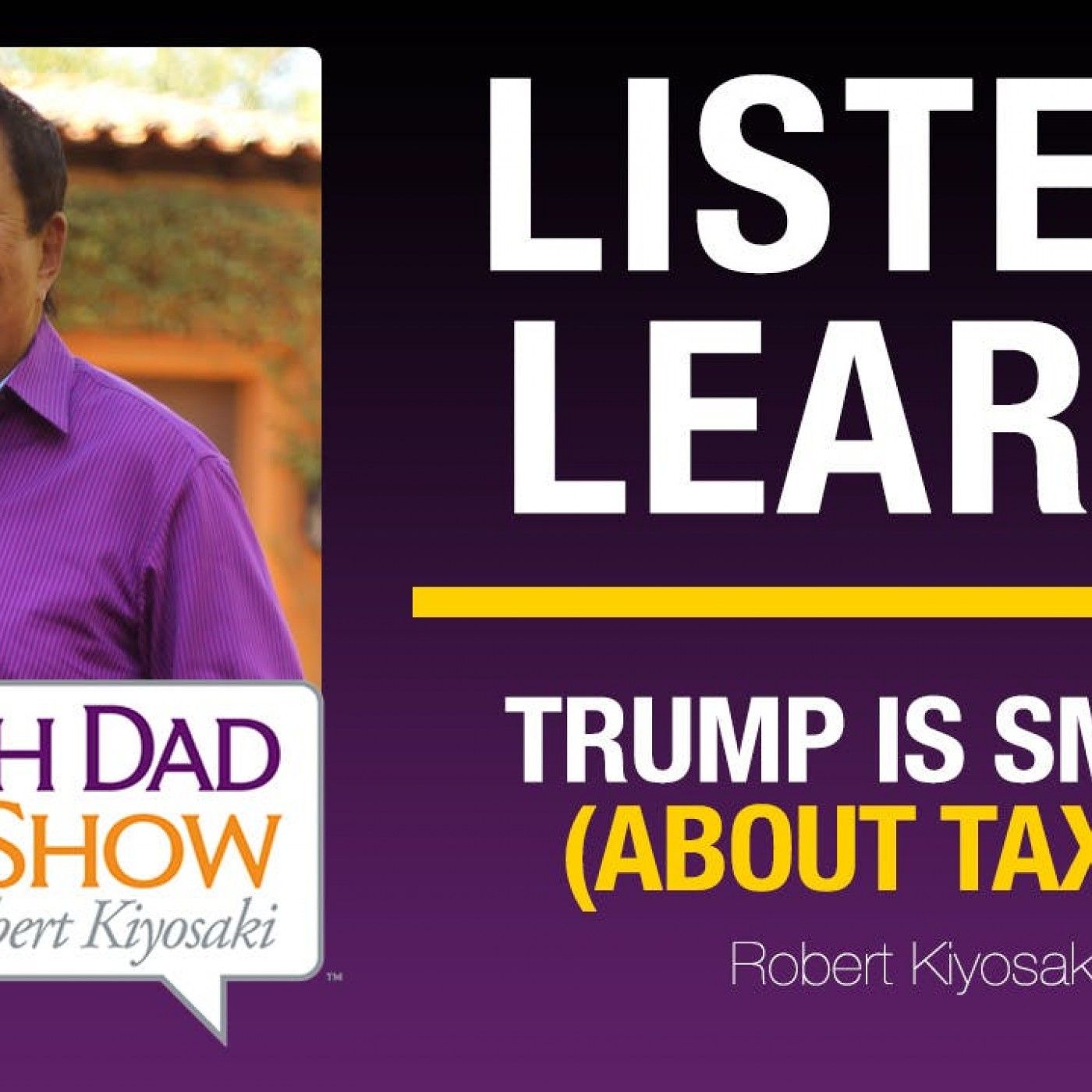 TRUMP IS SMART (ABOUT TAXES)