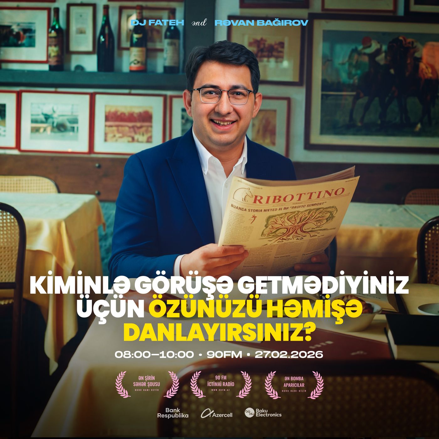 Kiminlə görüşə getmədiyiniz üçün özünüzü həmişə danlayırsınız? 27.02.2026