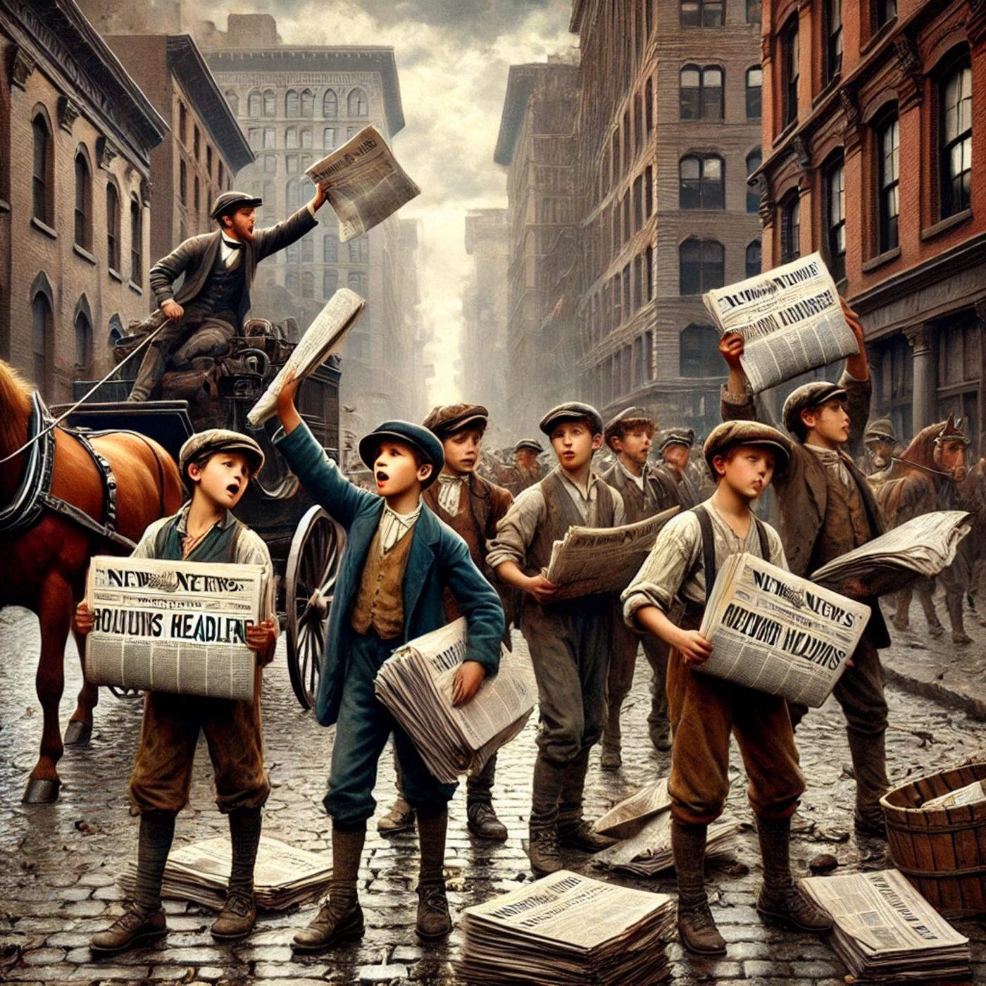 Rough and Ready OR Life Among the New York Newsboys