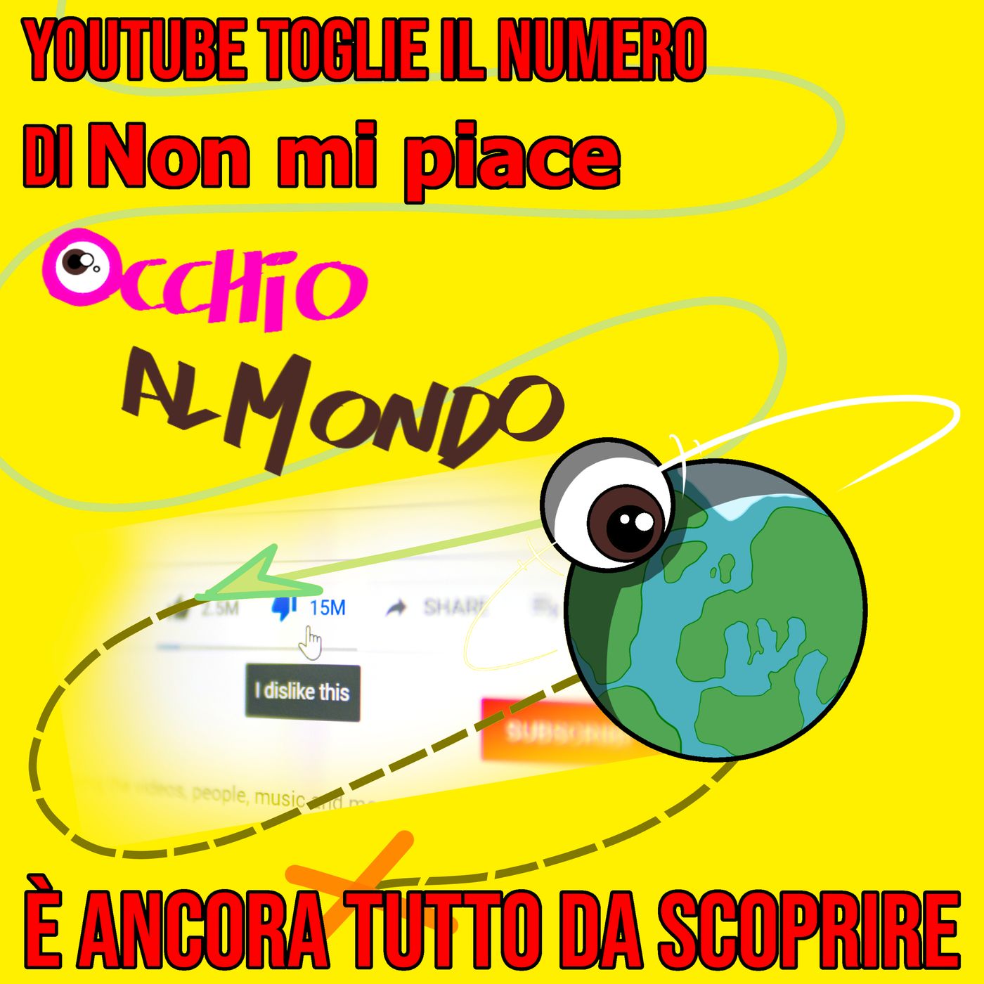 YouTube toglie il numero di non mi piace: è ancora tutto da scoprire