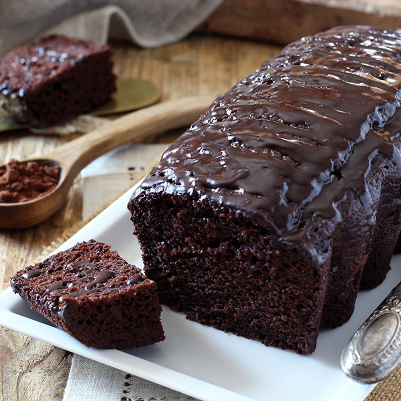 Plumcake al cacao e latte