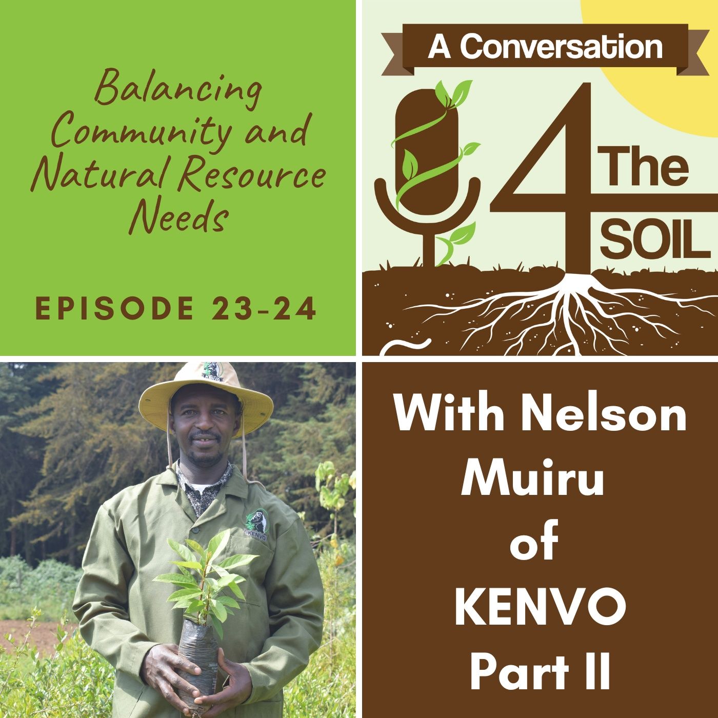Episode 23 - 24: Balancing Community and Natural Resource Needs with Nelson Muiru of KENVO Part II