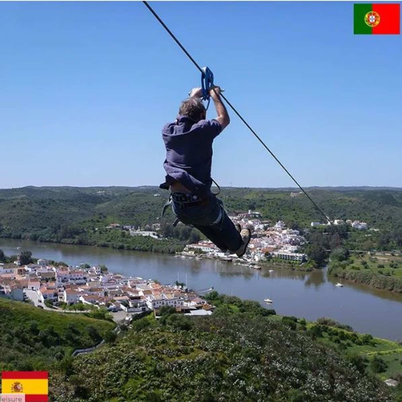 What nick-name is given to the Portugal-Spain border? www.learnaboutportugal.com episode artwork