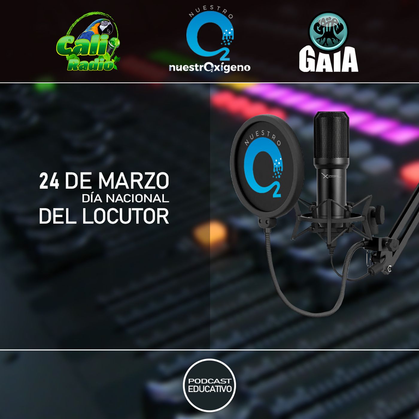 NUESTRO OXÍGENO 24 de marzo, Día nacional del locutor episode artwork