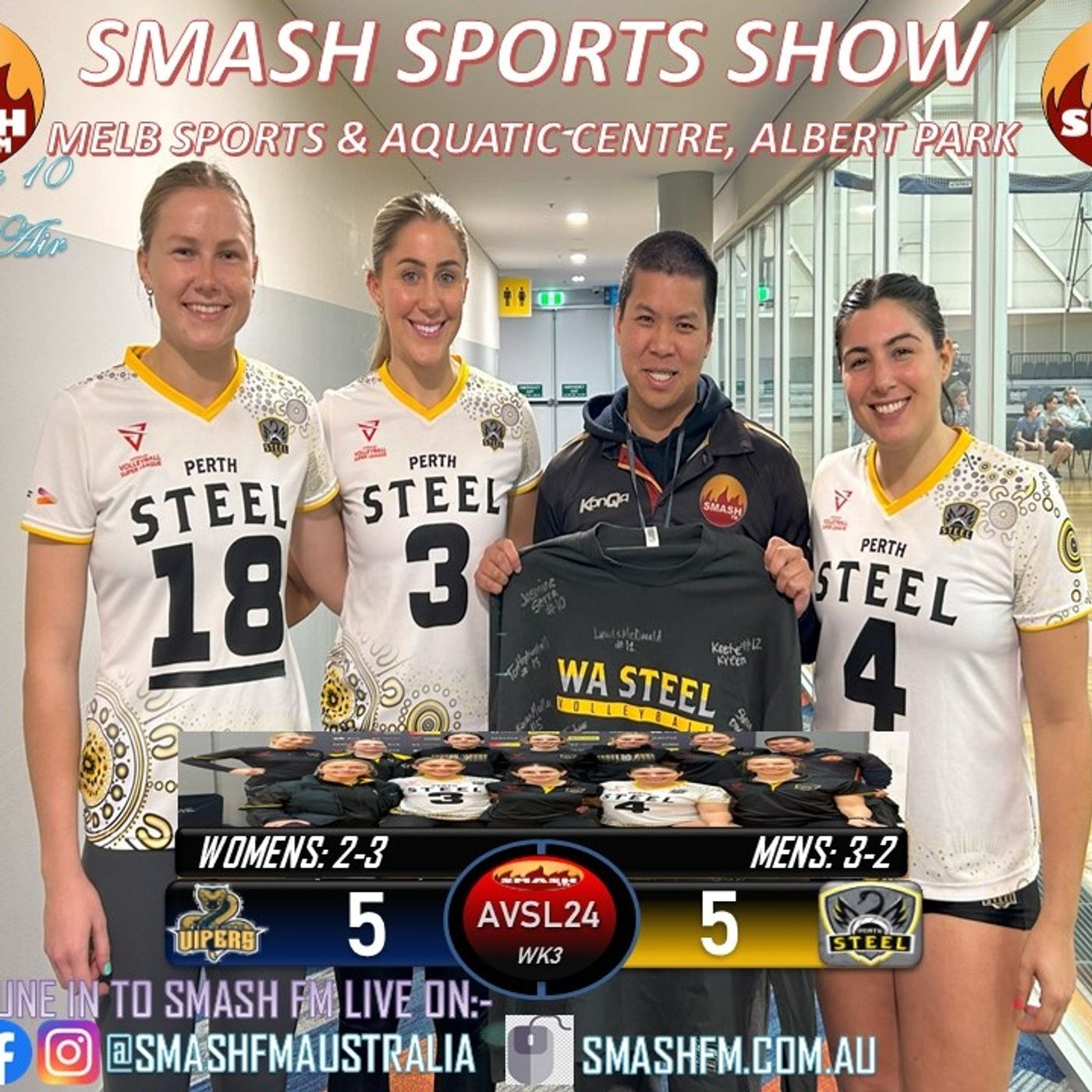 SSS10THYR: Perth Steel AVSL24 Womens Wk3 Post Game Interviews 140924