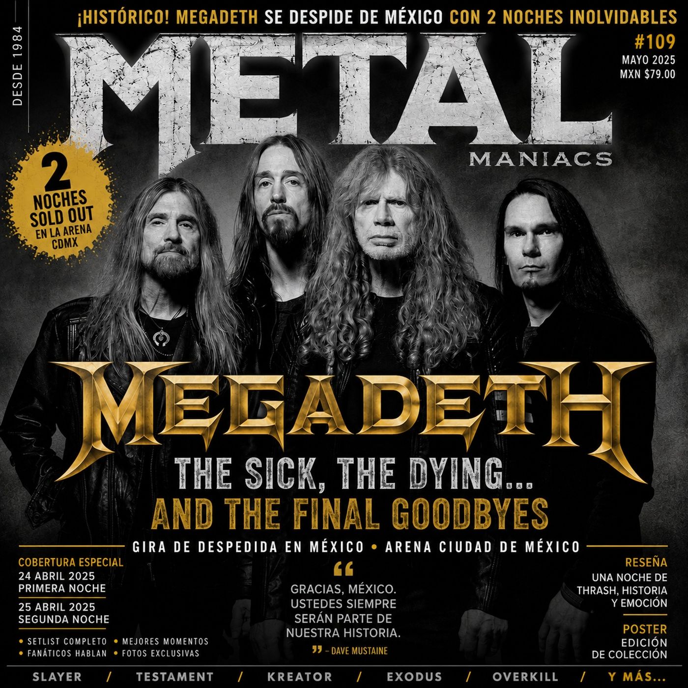 Megadeth se despidio de mexico😢😢😢😪💔 episode artwork