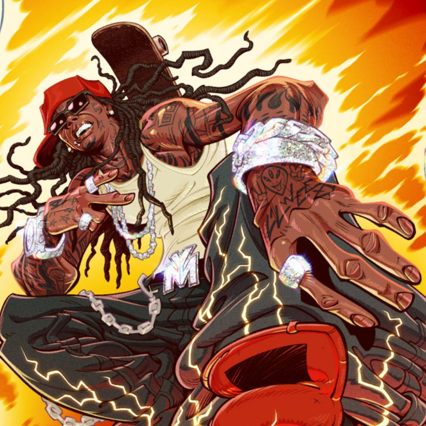 Lil Wayne is coming to ‘Fortnite’ episode artwork