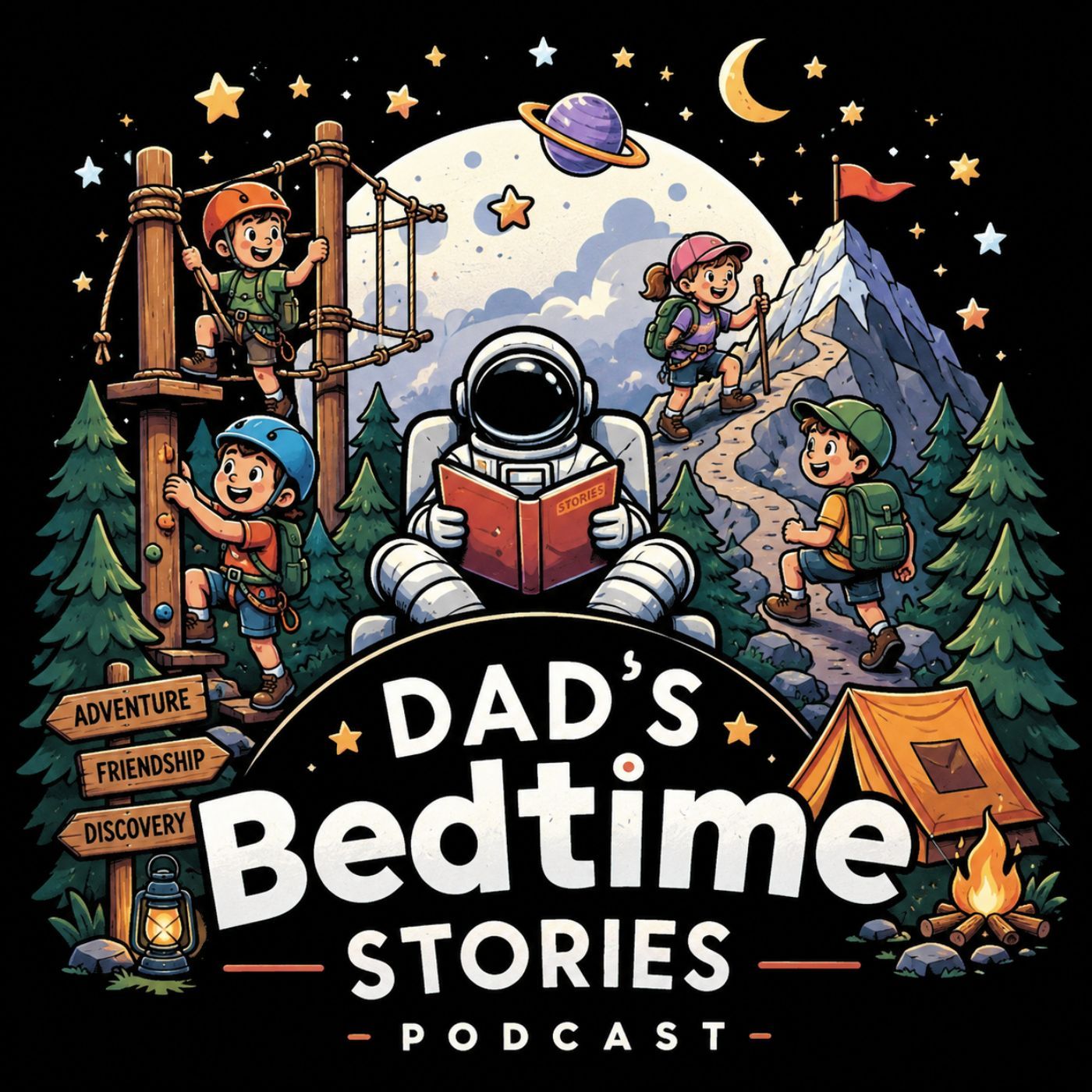Summer Camp Planet Super Story - 2 Full Bedtime Stories in 1