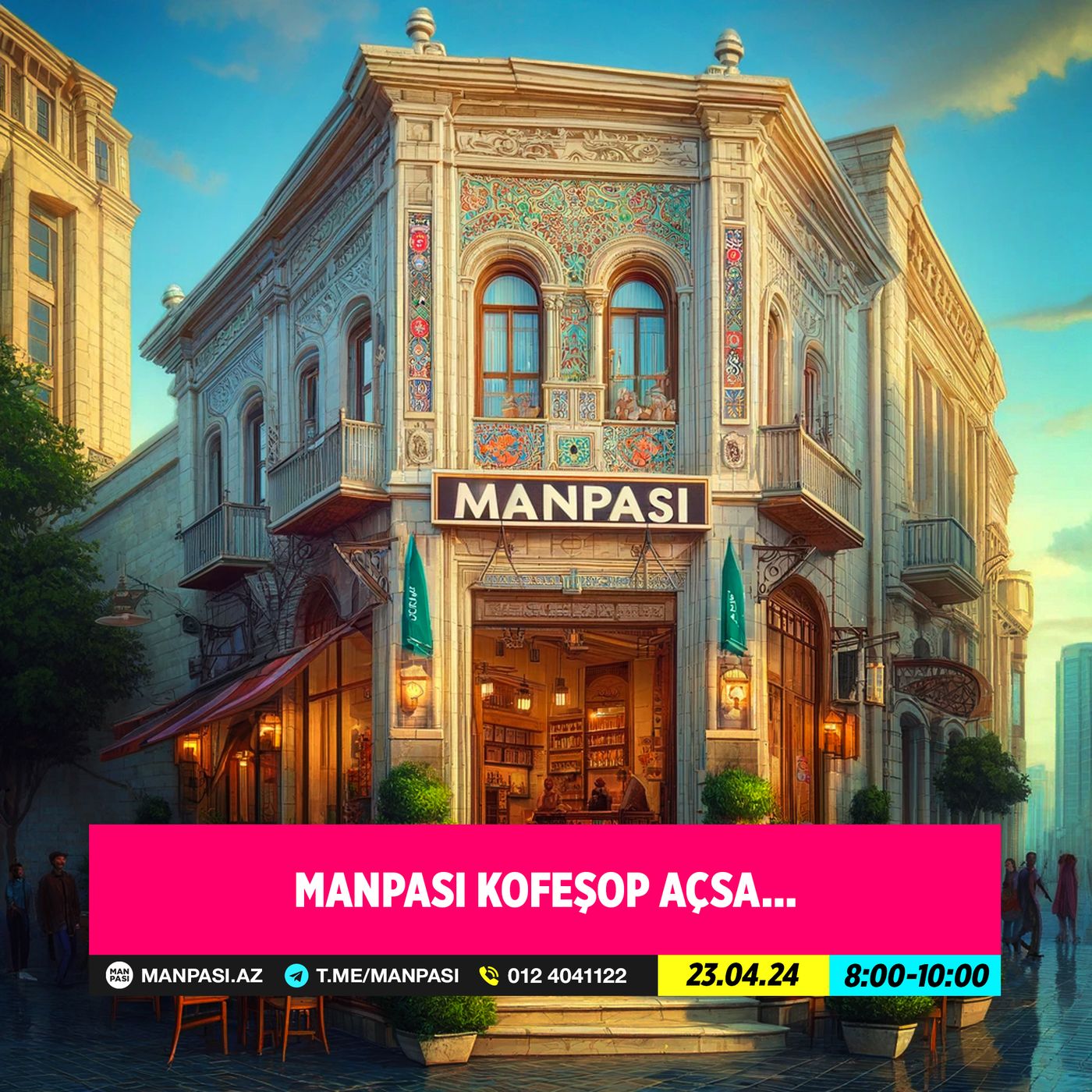 Manpası kofefşop açsa... 23.04.2024
