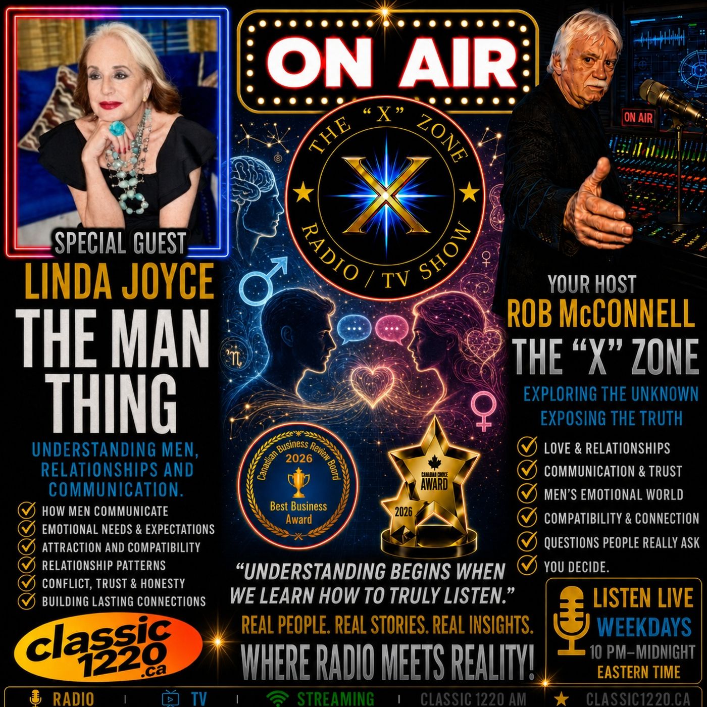 Rob McConnell Interviews - LINDA JOYCE - The Man Thing episode artwork