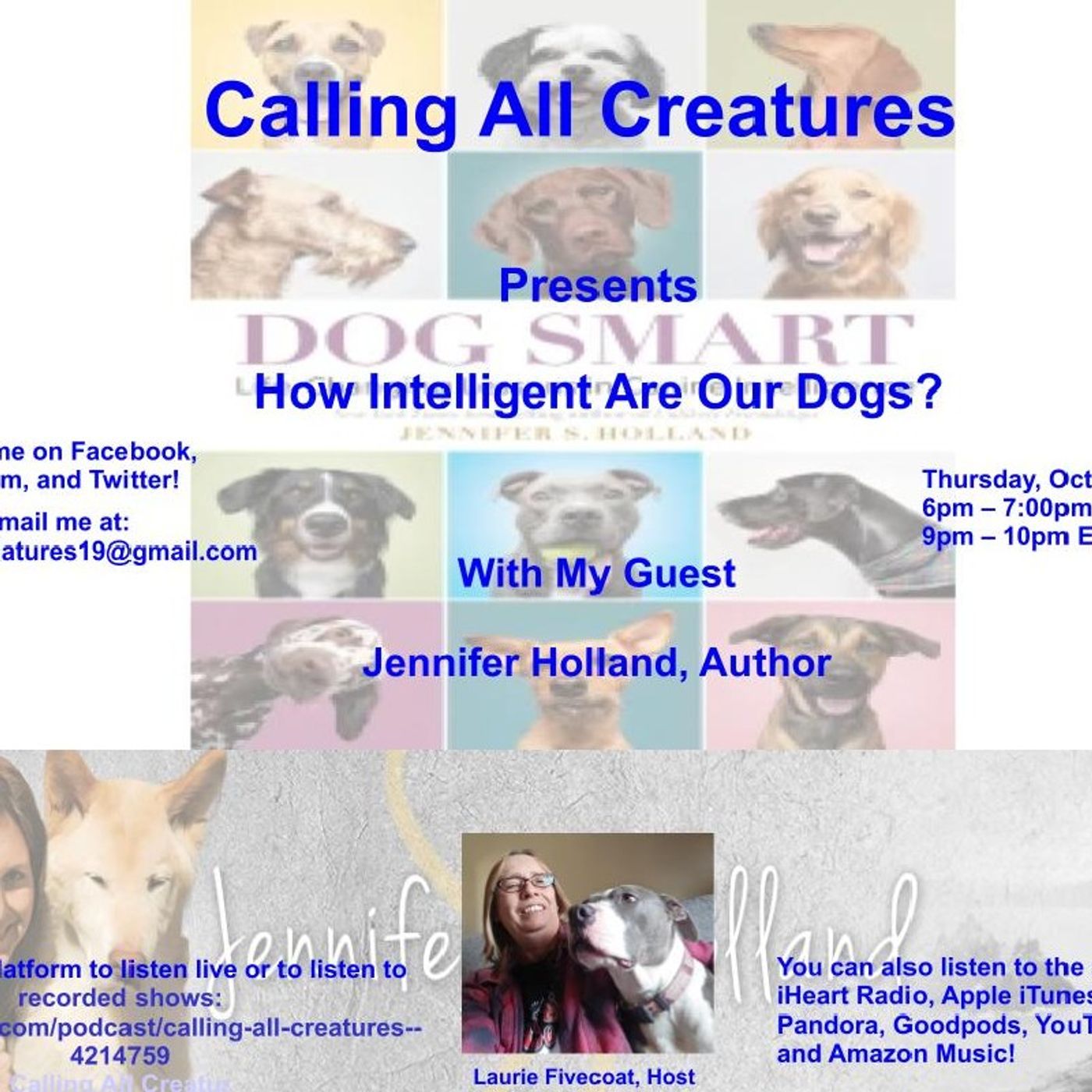 Calling All Creatures Presents How Intelligent Are Our Dogs?