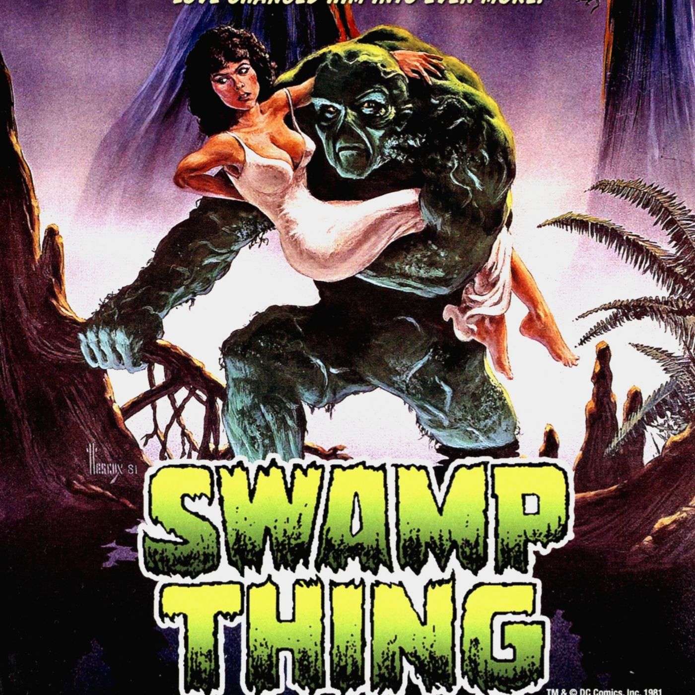 Swamp Thing 1982 episode artwork