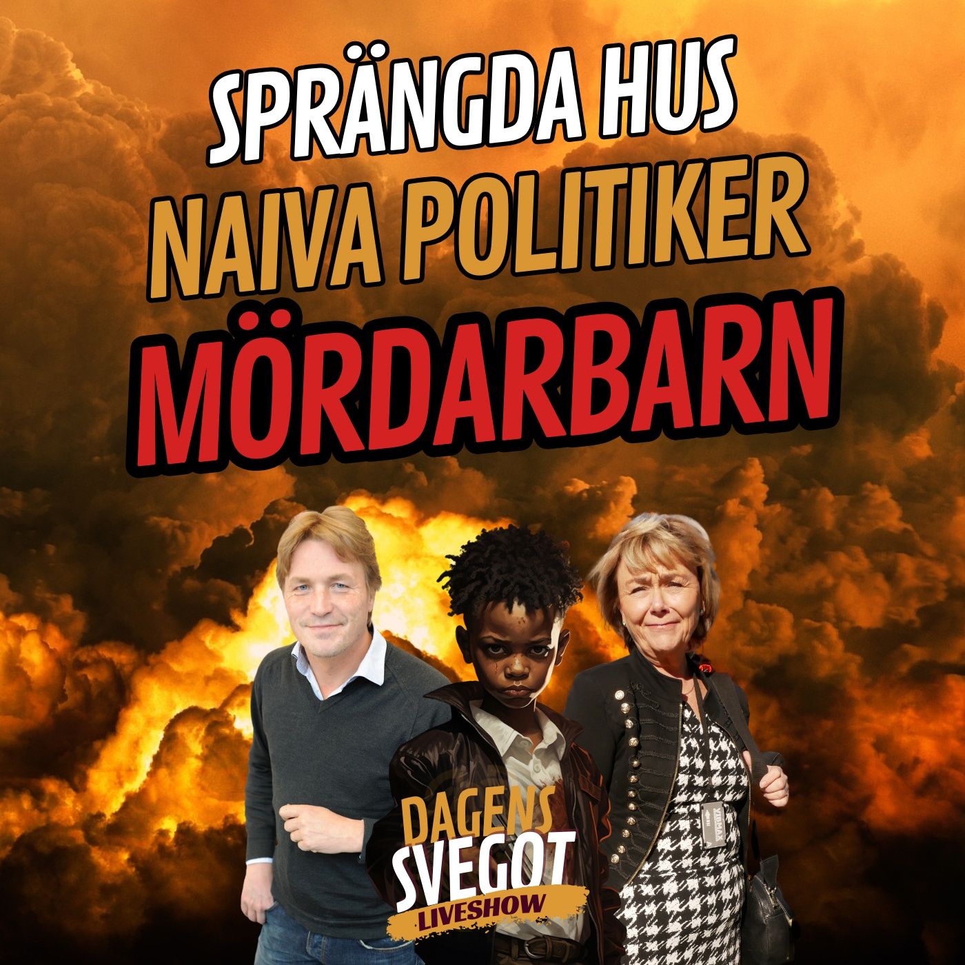 Naiva politiker, sprängda hus och mördarbarn episode artwork