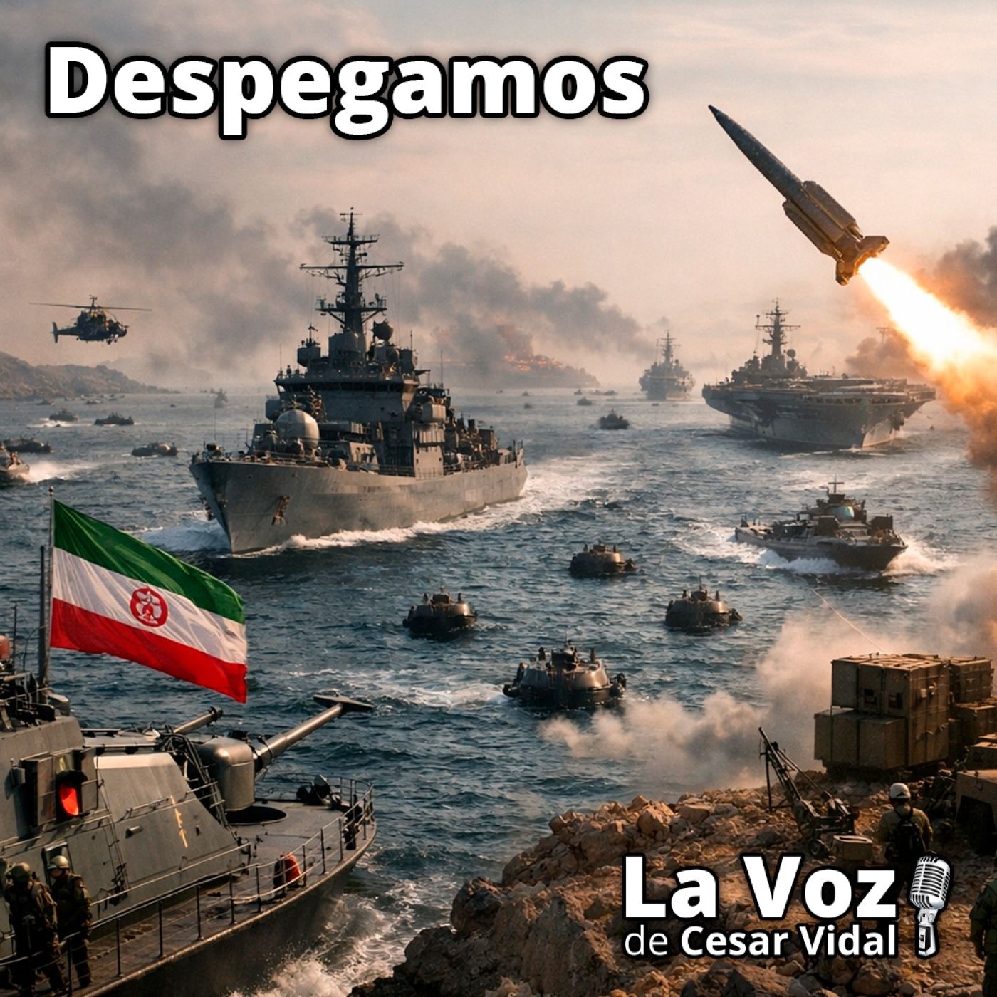 Despegamos: Misiles iraníes, hachazo eléctrico, pacto nuclear y sobornos tecnológicos - 17/02/26 episode artwork