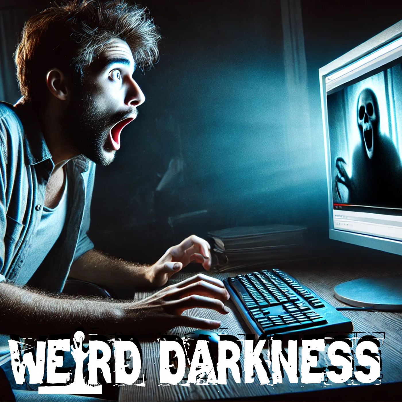 cover of episode “WHY I DON’T WATCH GHOST STORIES ON THE INTERNET ANYMORE” and More True Horrors! #WeirdDarkness