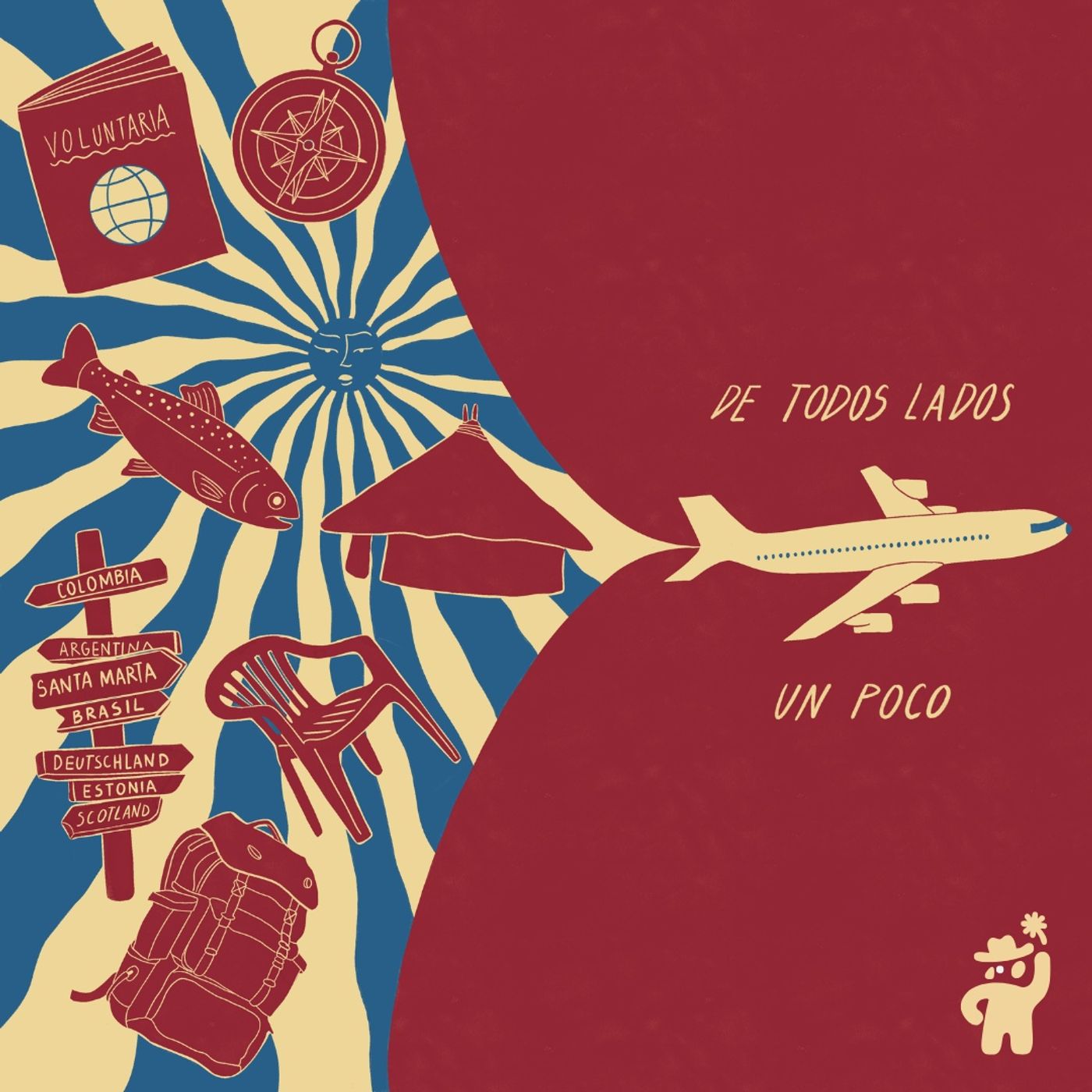 Portada de De todos lados un poco